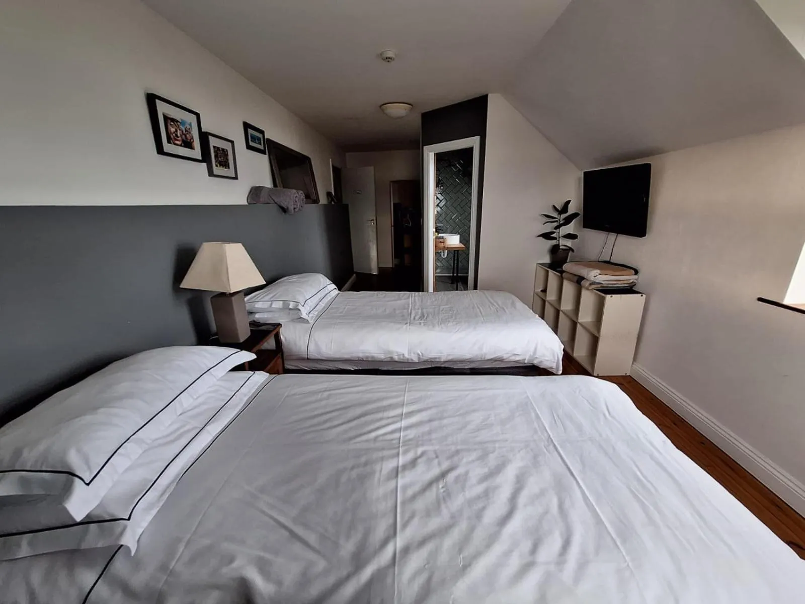 Bed in Heir Island House