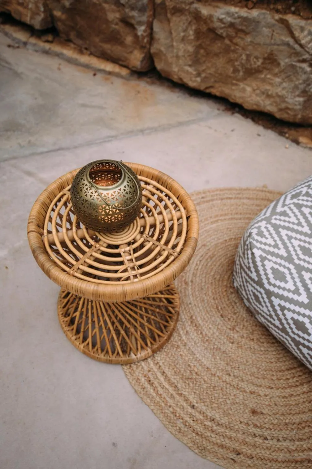 Decorative detail in Glamping Can Bora Lodges