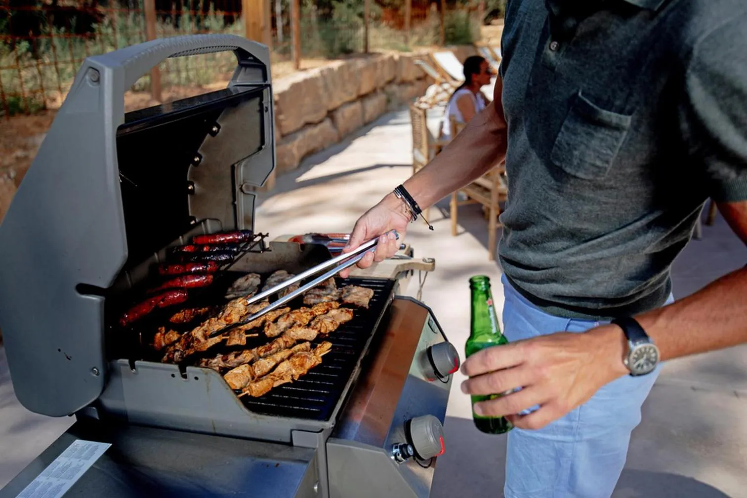 BBQ facilities in Glamping Can Bora Lodges