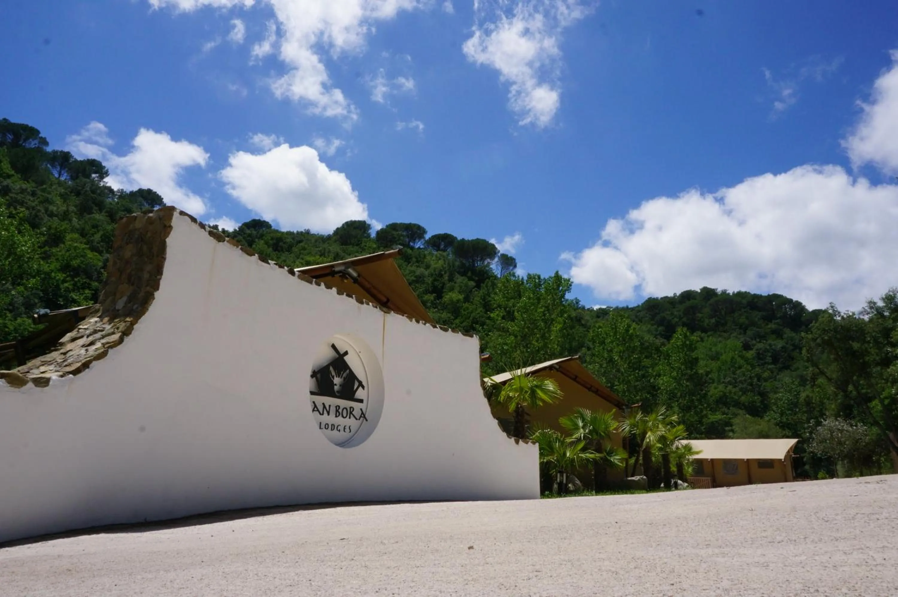 Property logo or sign in Glamping Can Bora Lodges