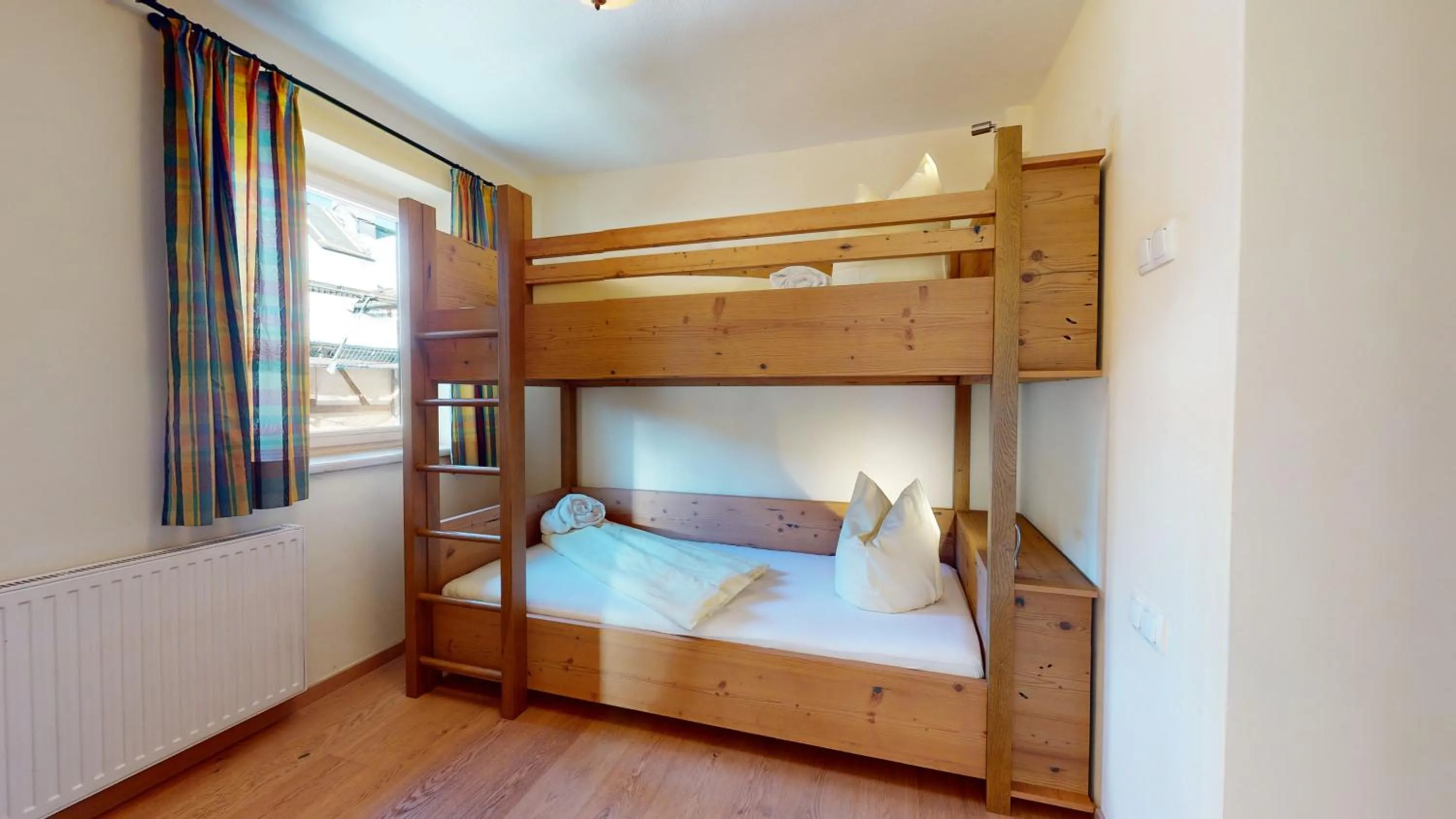 Bed in Hotel Daxer