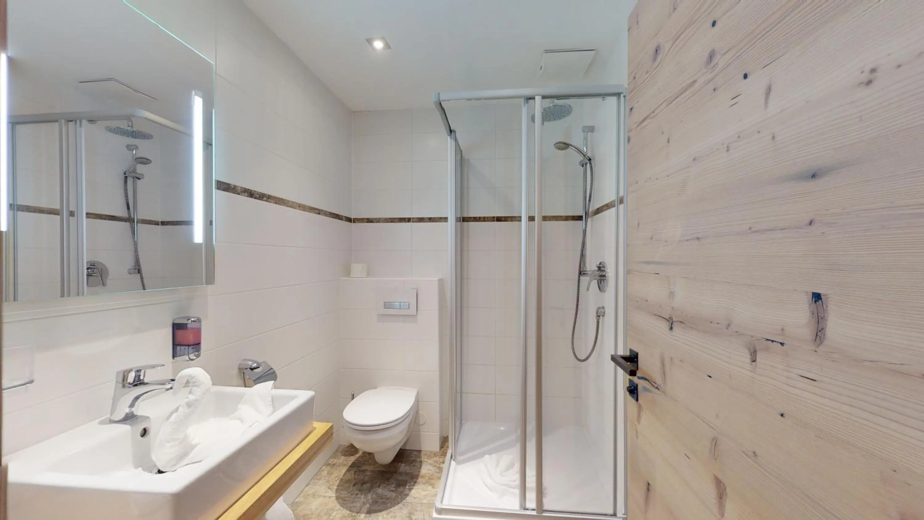 Bathroom in Hotel Daxer
