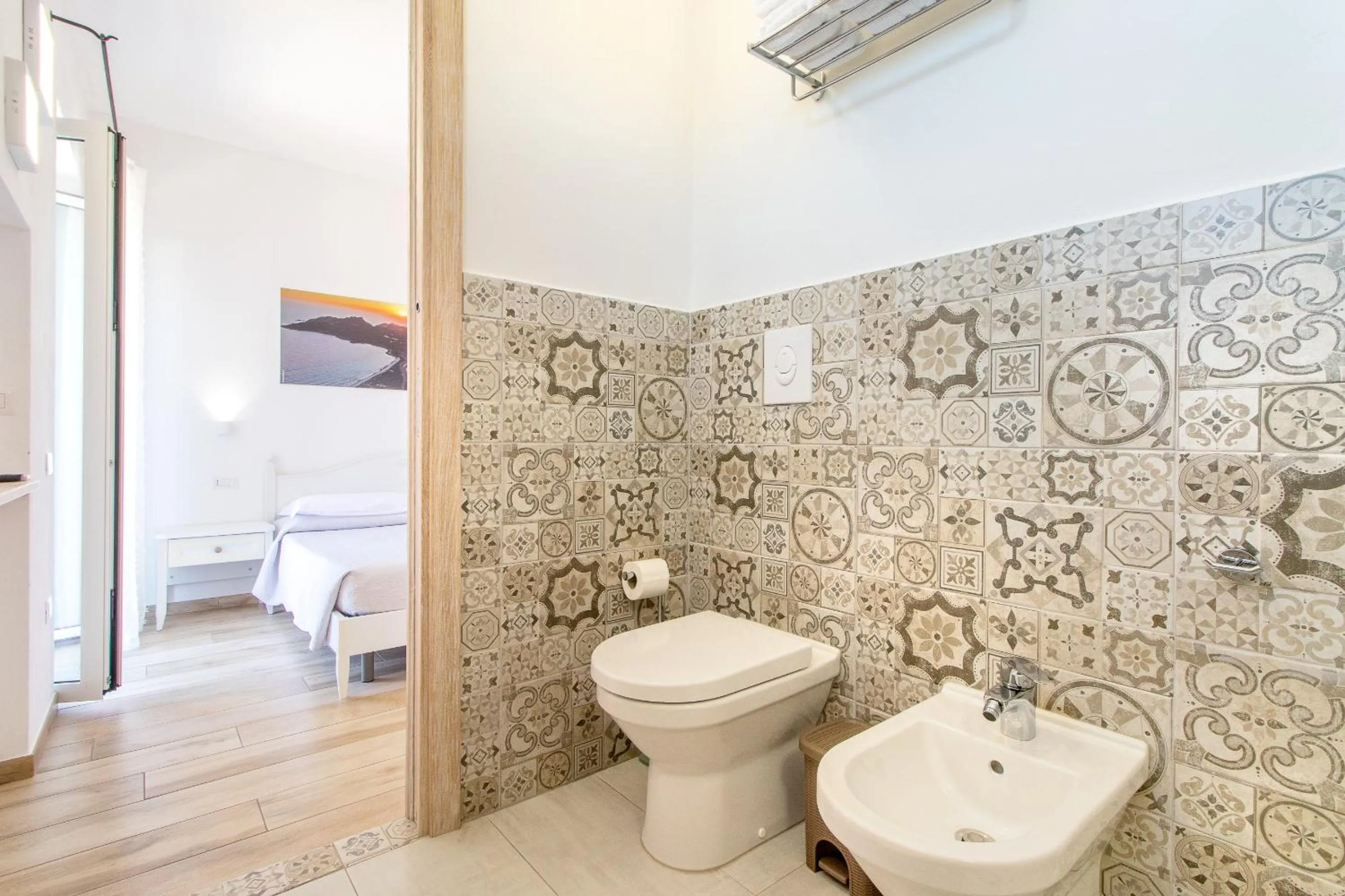 Bathroom in Tramonto sul mare