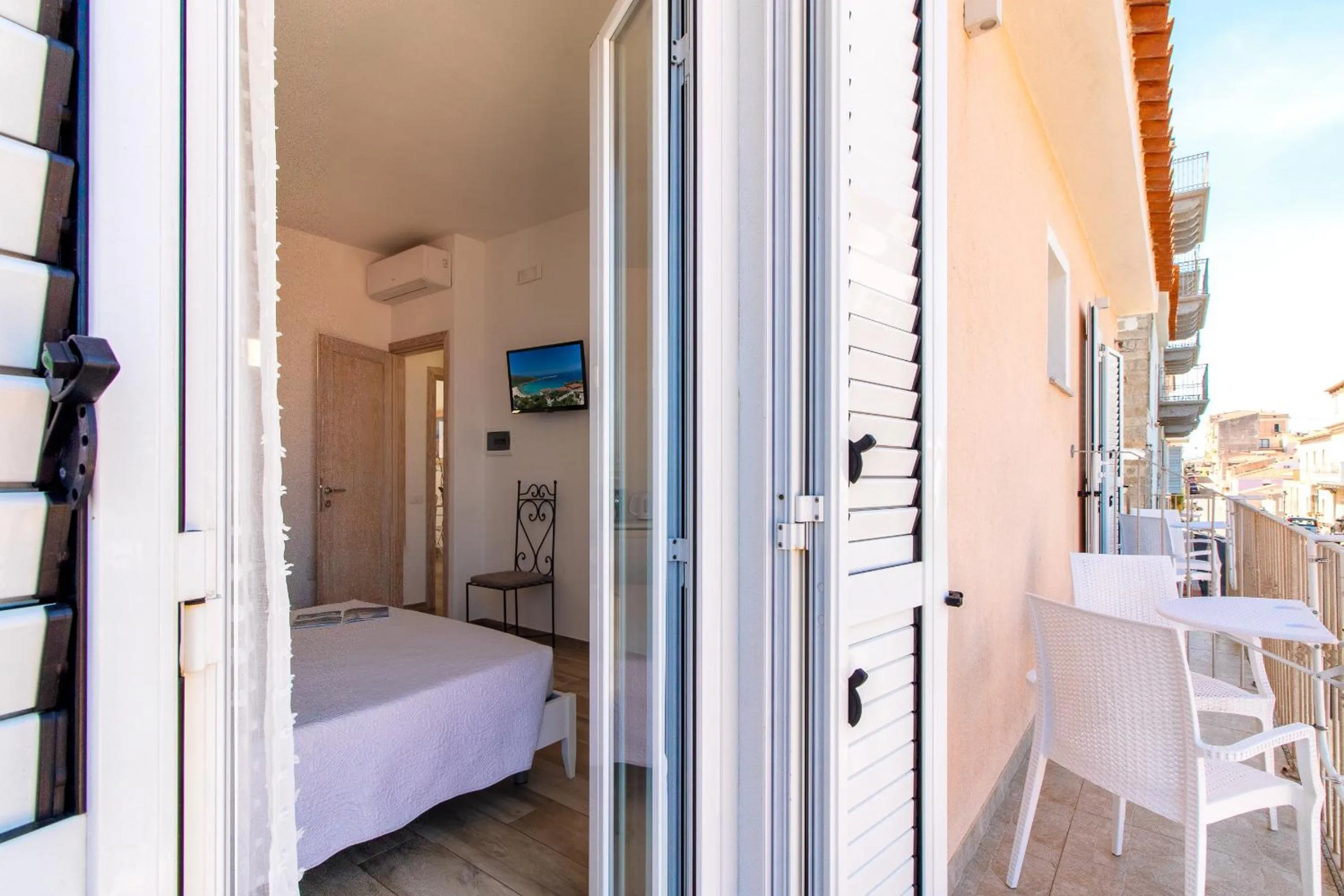 Balcony/Terrace, Bed in Tramonto sul mare