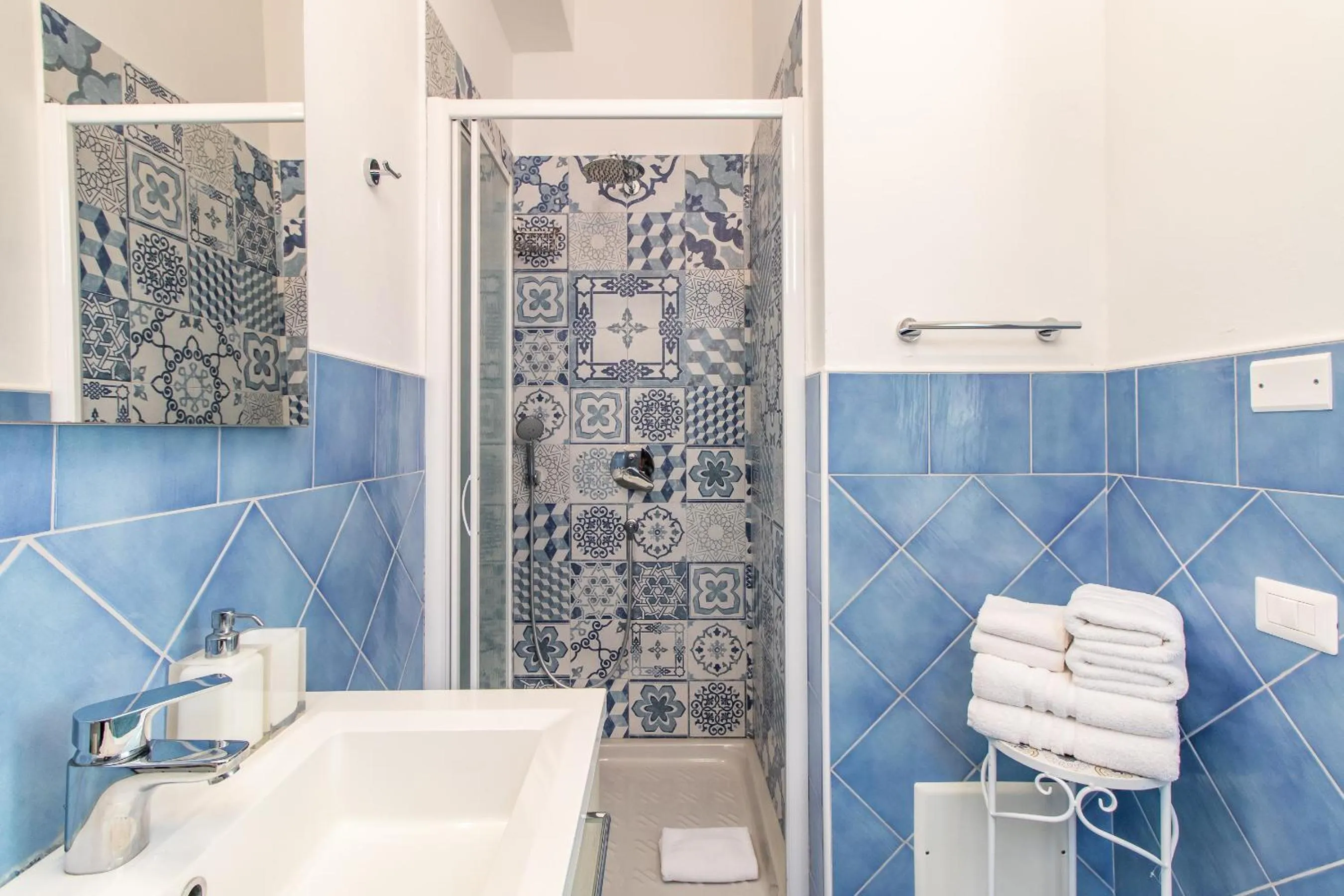 Bathroom in Tramonto sul mare