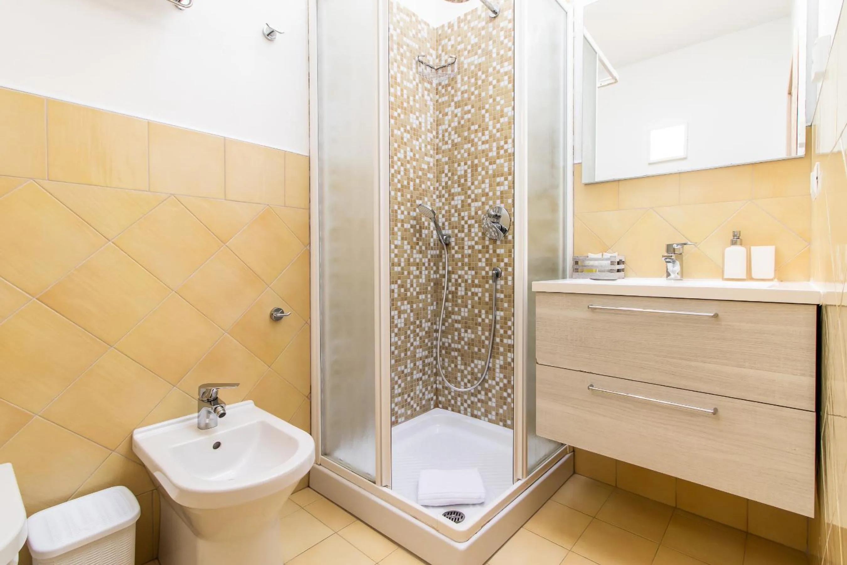 Bathroom in Tramonto sul mare