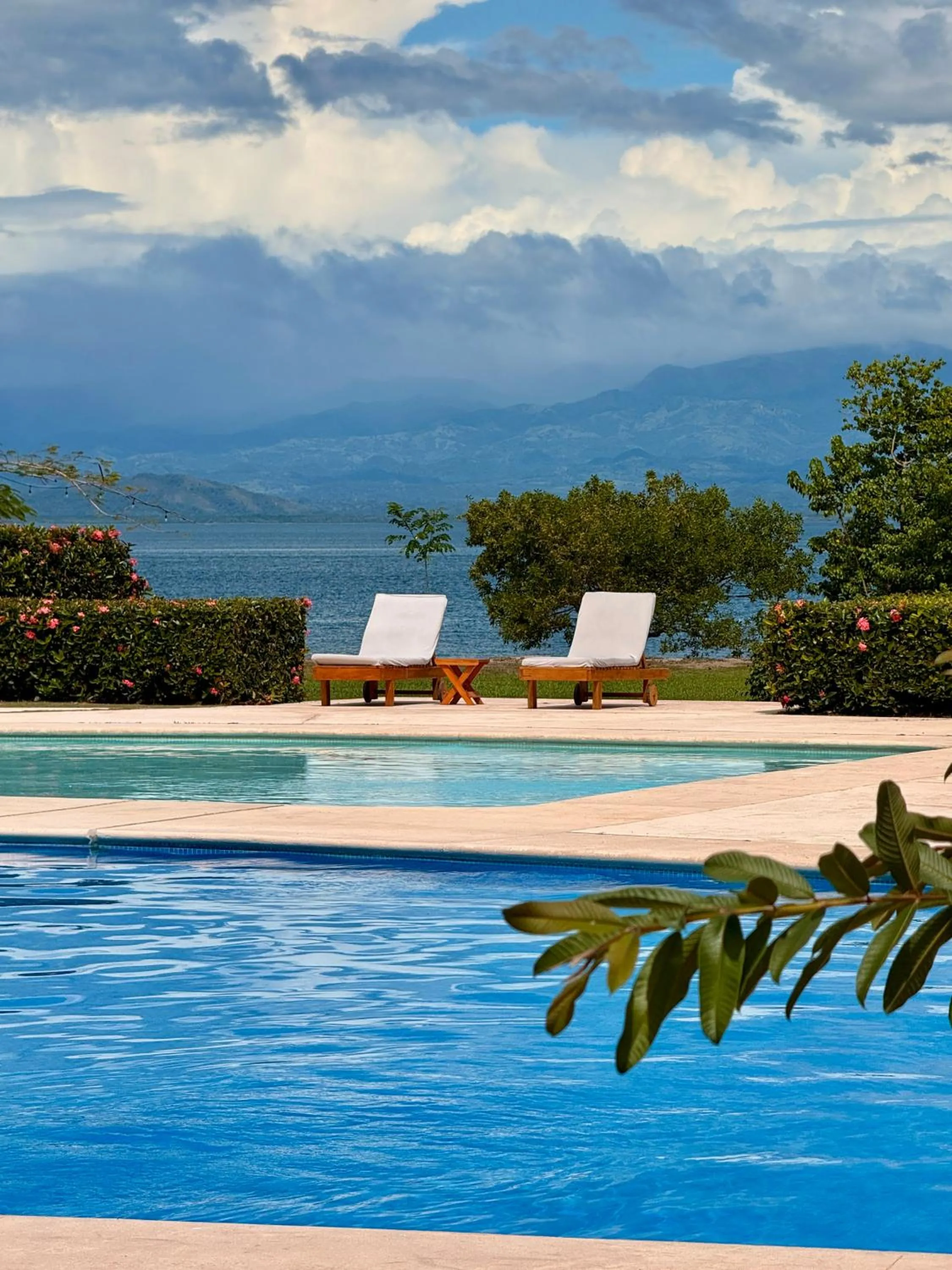 Pool view in OPacifico Hotel Boutique