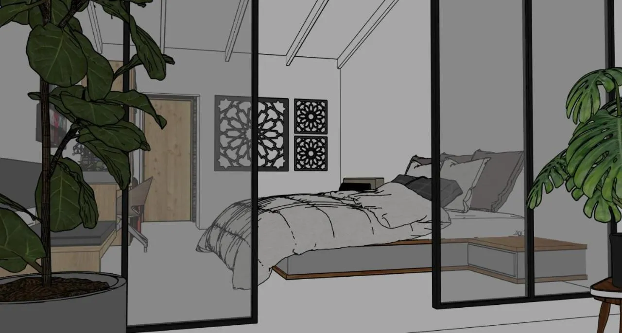 Photo of the whole room, Bed in OPacifico Hotel Boutique