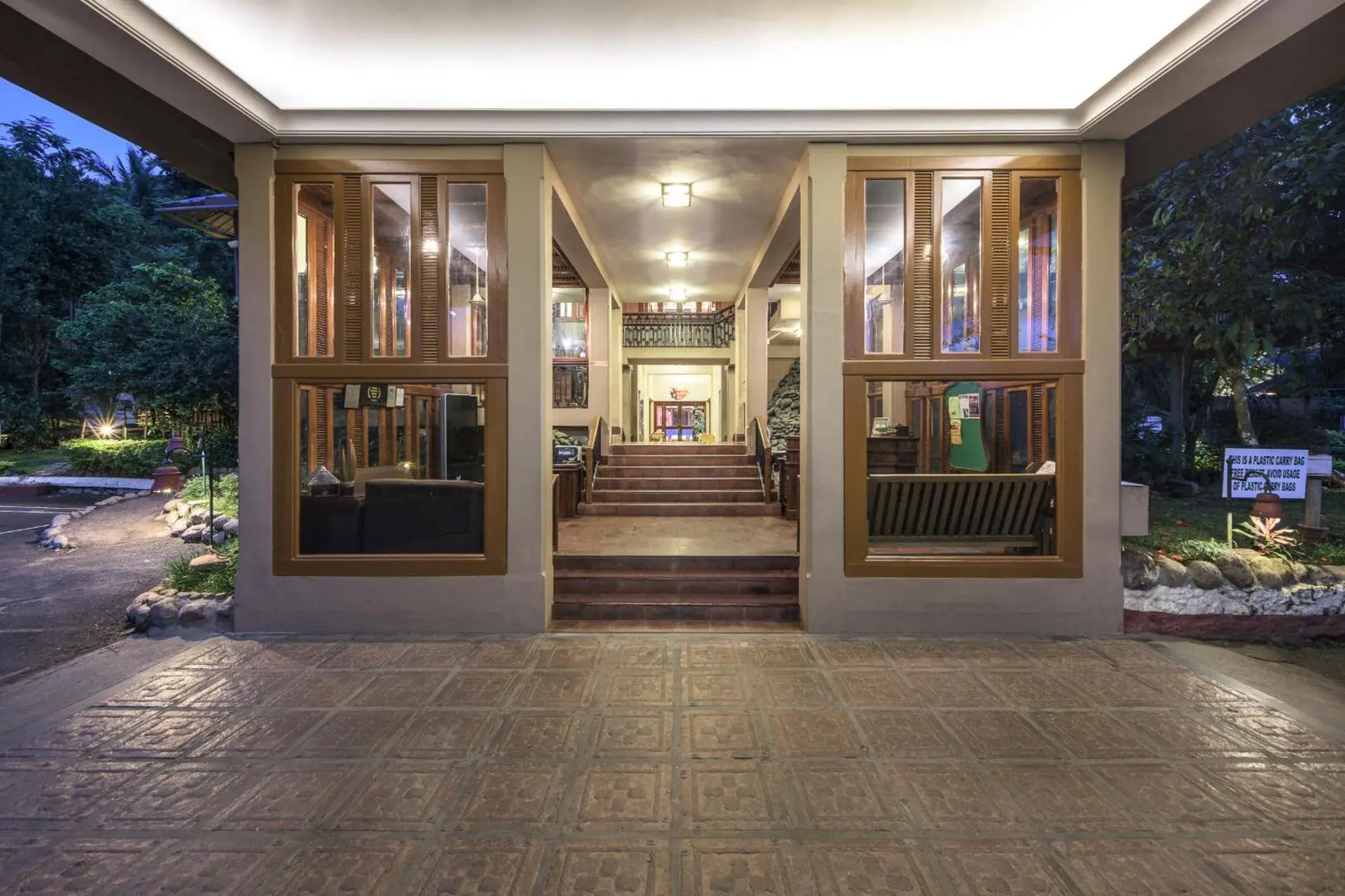 Facade/entrance in Club Mahindra Thekkady Facade/entrance in Club Mahindra Thekkady