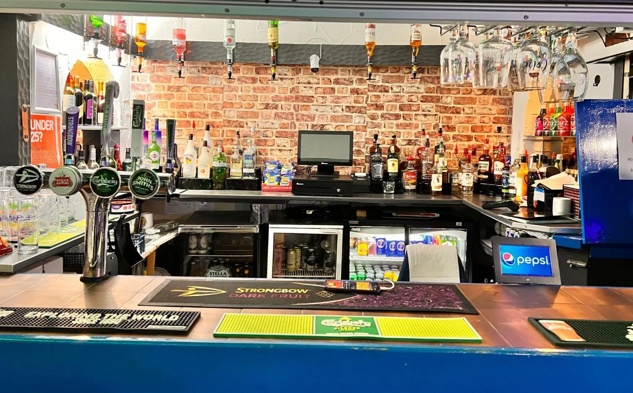 Drinks in The Albert Inn Hotel Blackpool