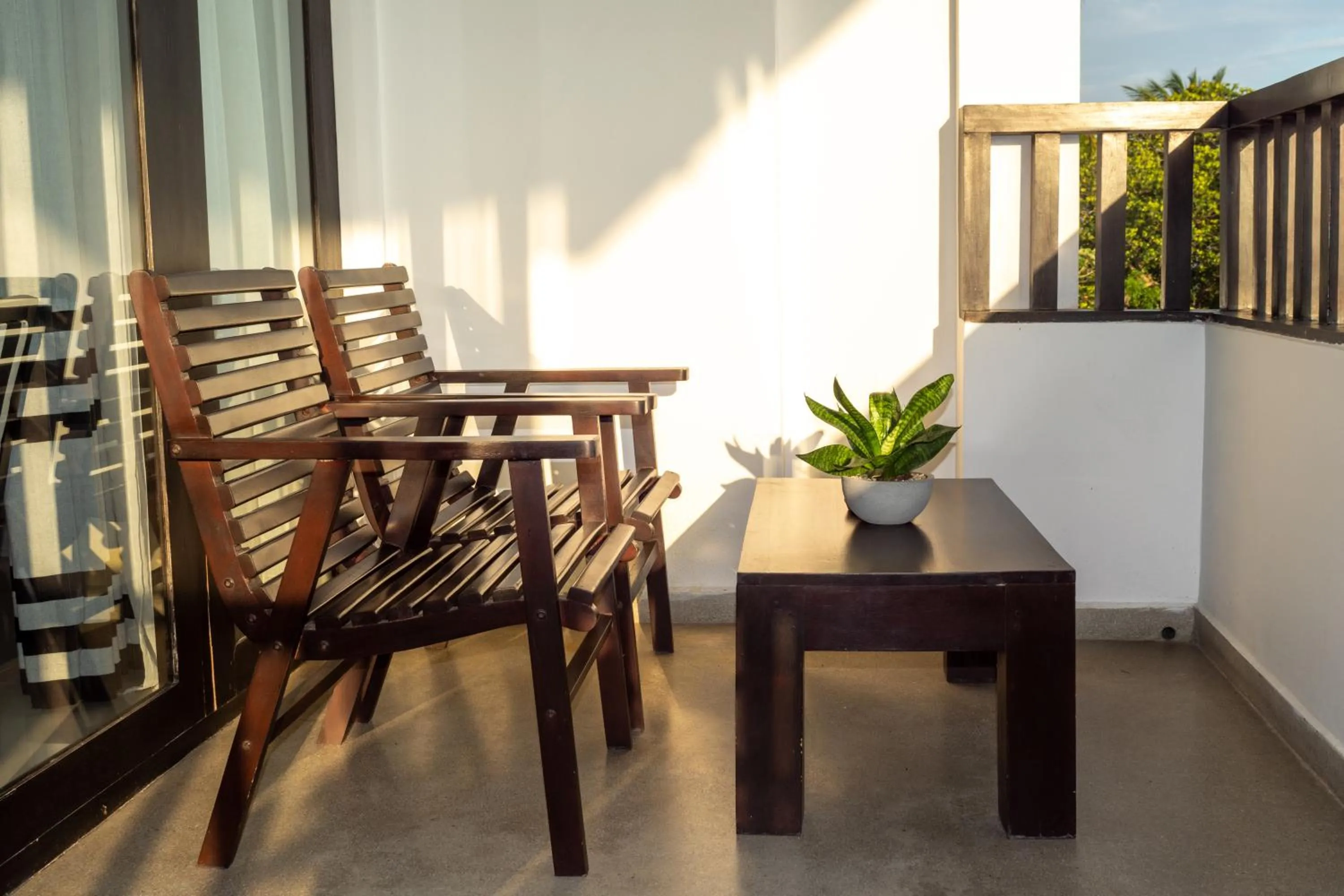 Balcony/Terrace in Lagoon Paradise Beach Resort