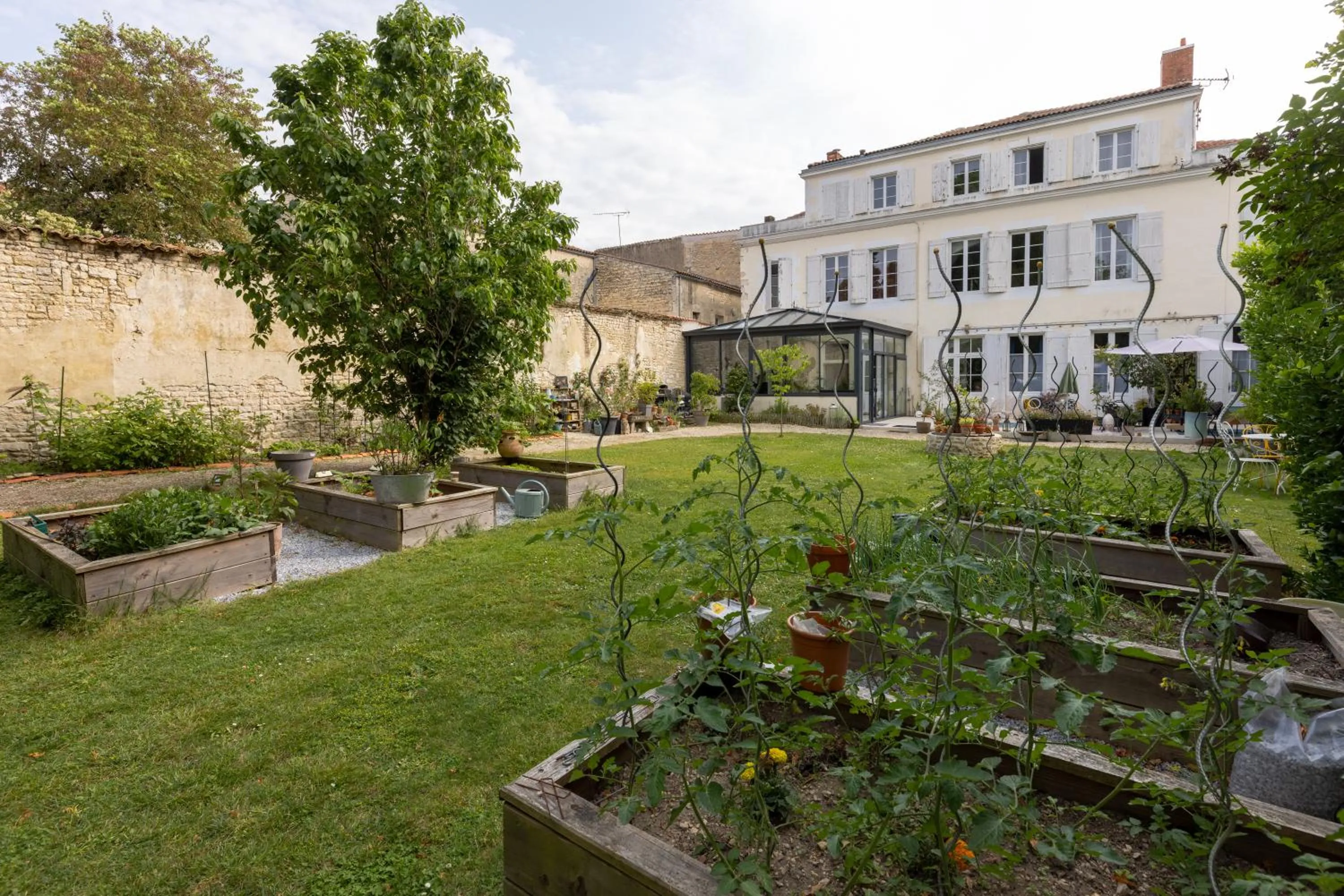 Garden in H de Surgères