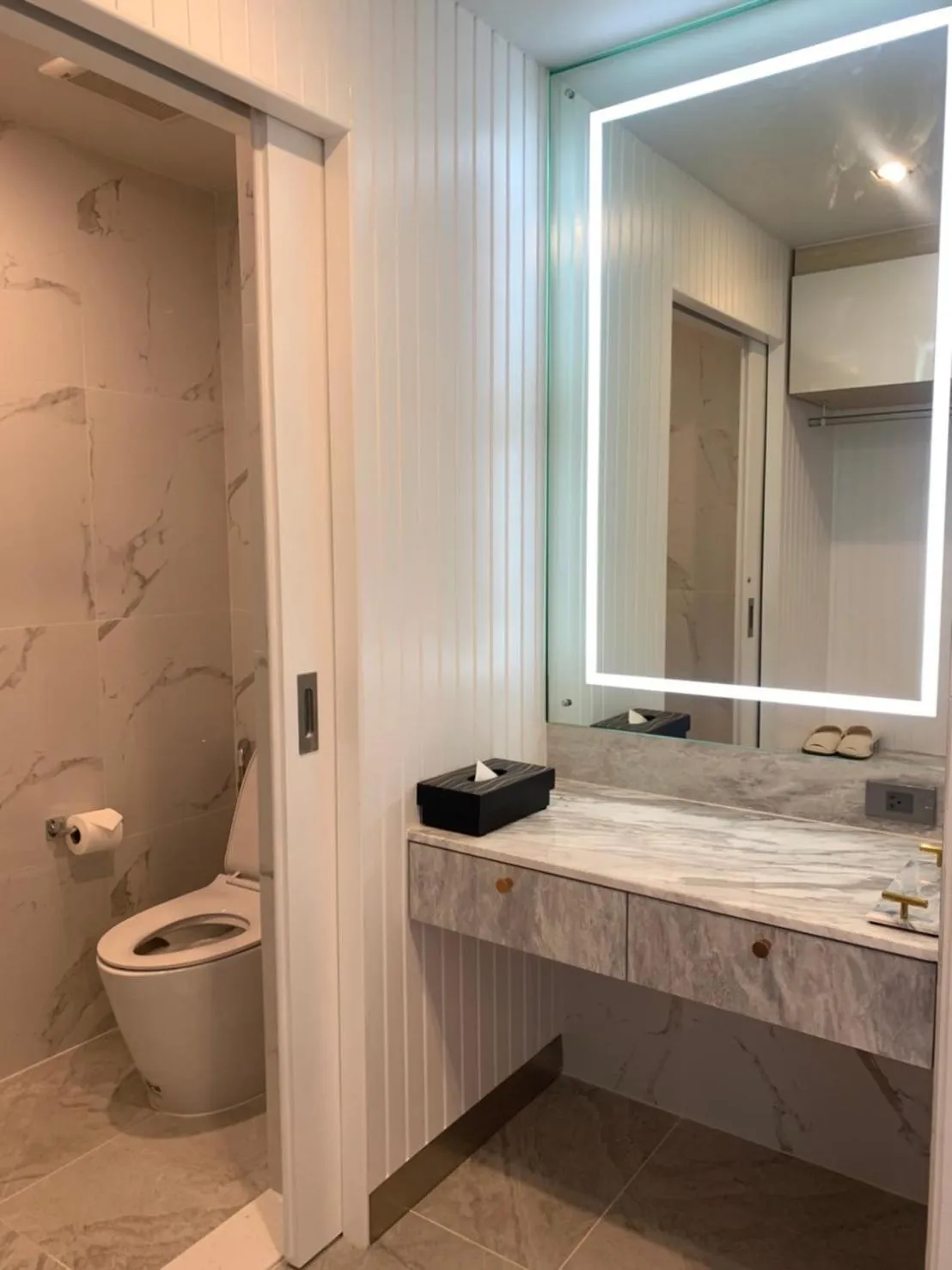 Bathroom in Pattaya Discovery Beach Hotel - SHA Extra Plus