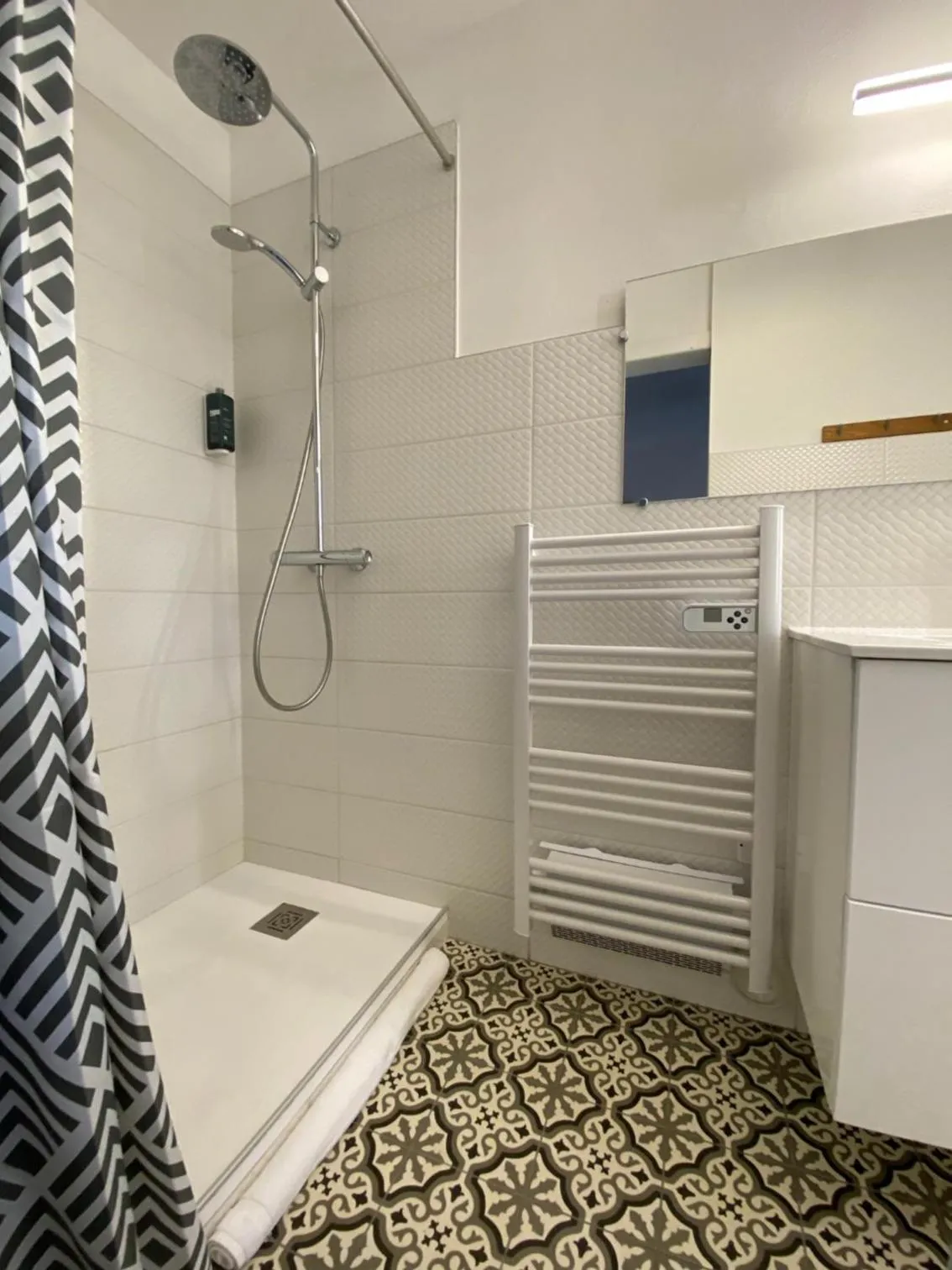 Shower in Hôtel Le Neptune en Camargue