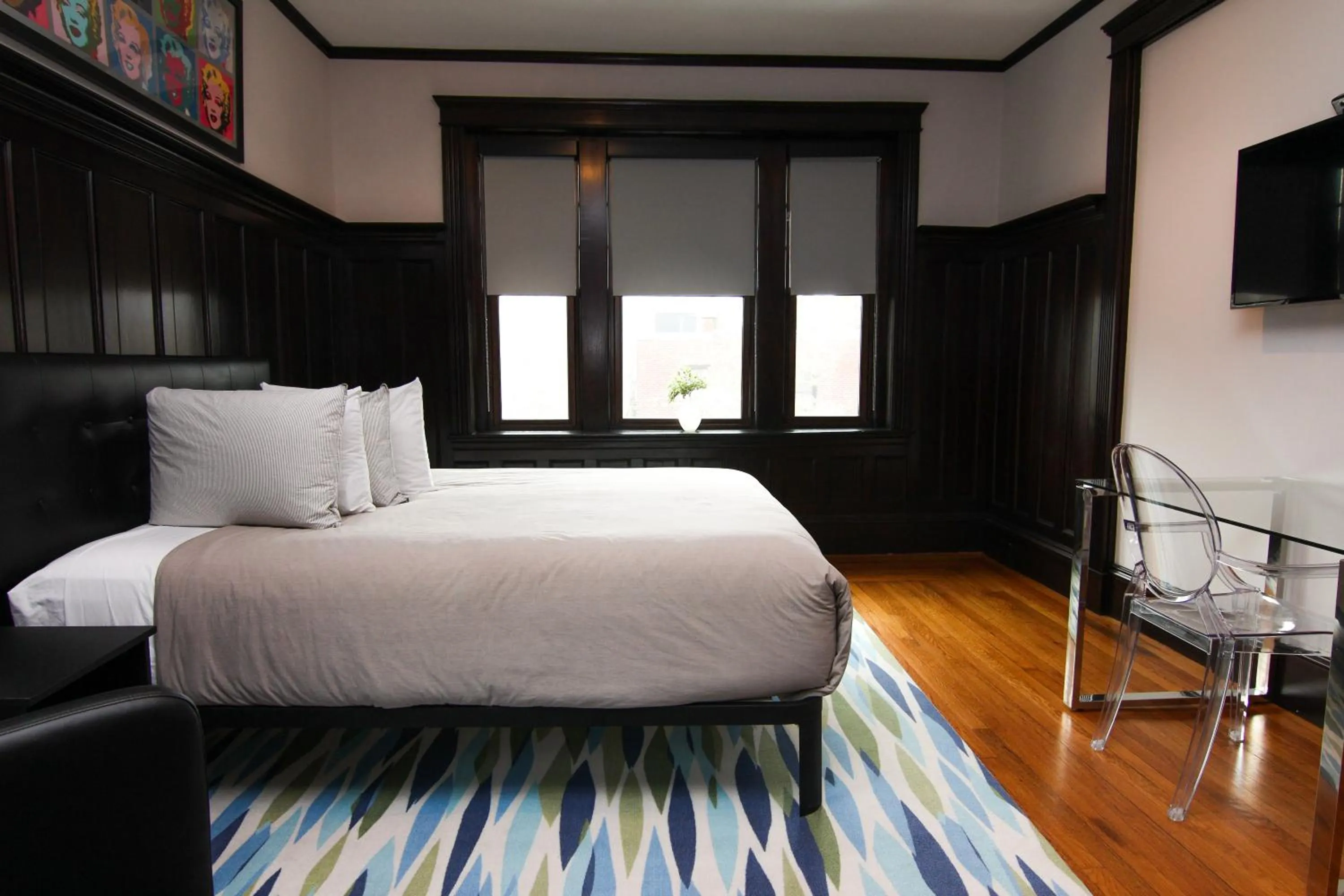 Bed in A Stylish Stay w/ a Queen Bed, Heated Floors.. #37