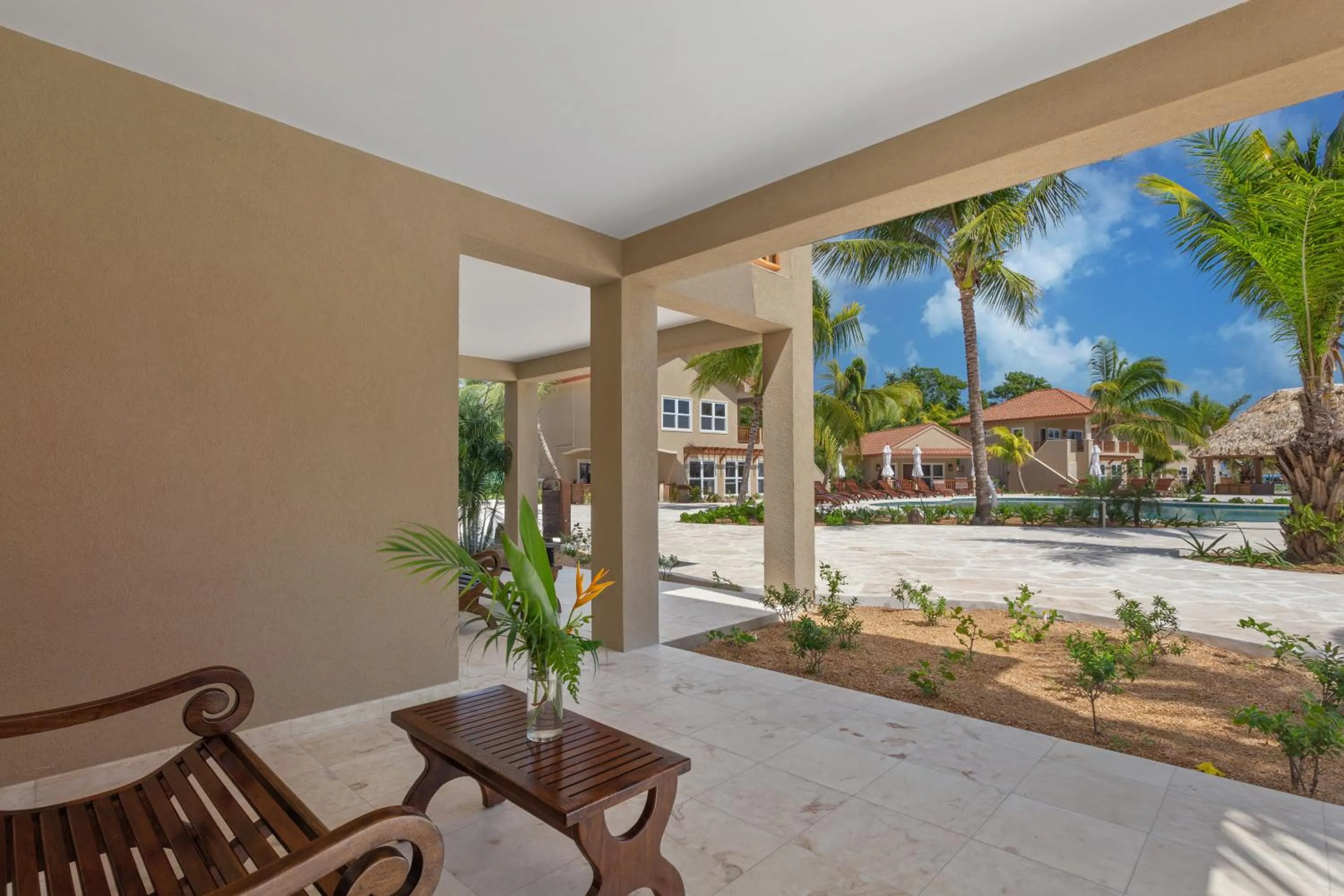 Patio in Sirenian Bay Resort -Villas & All Inclusive Bungalows