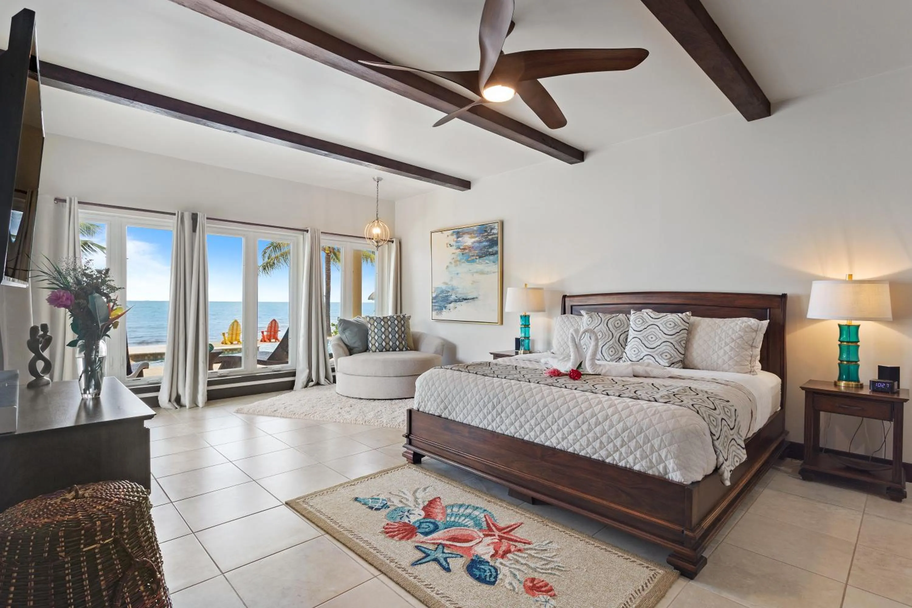 Bedroom, Bed in Sirenian Bay Resort -Villas & All Inclusive Bungalows