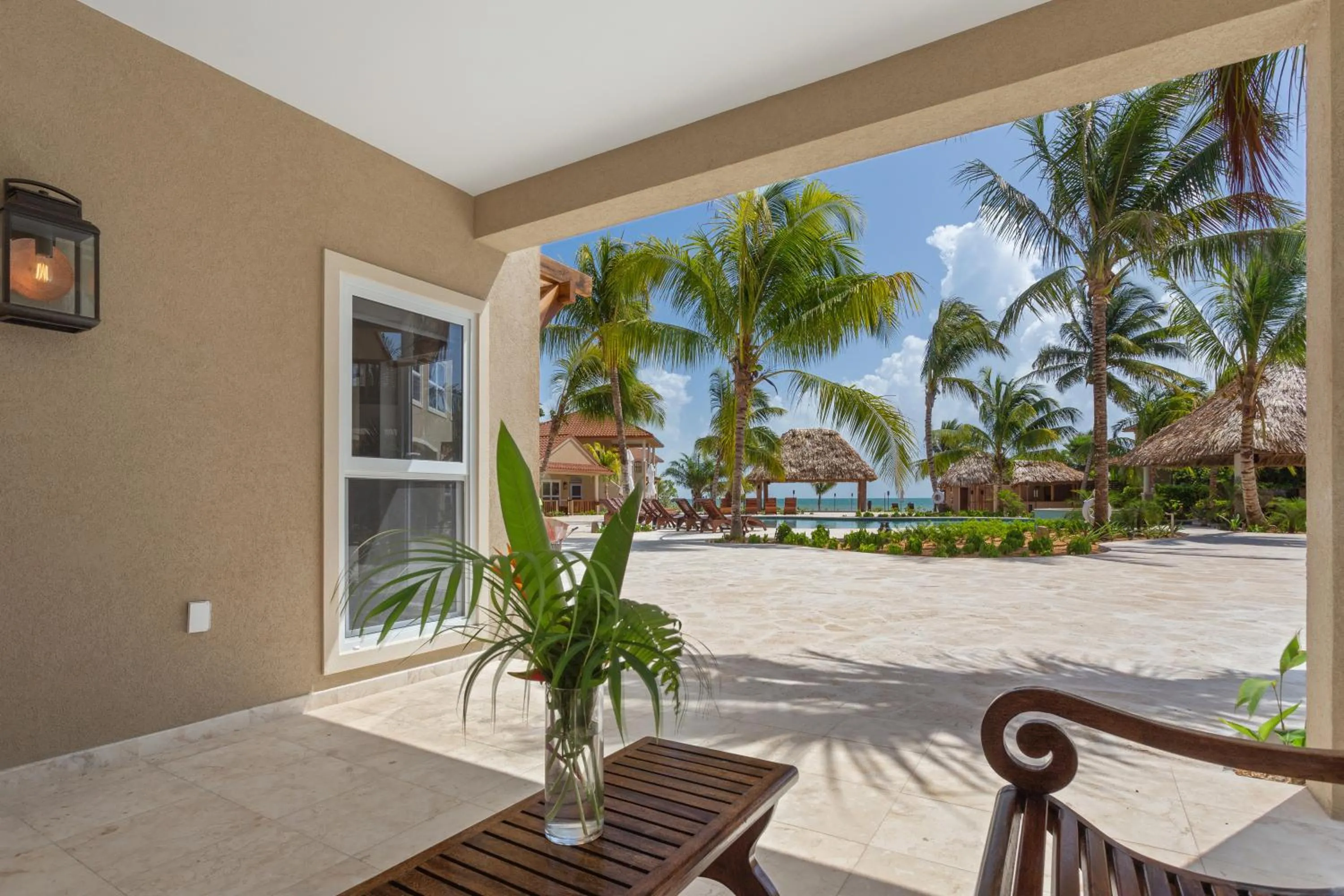 Patio in Sirenian Bay Resort -Villas & All Inclusive Bungalows