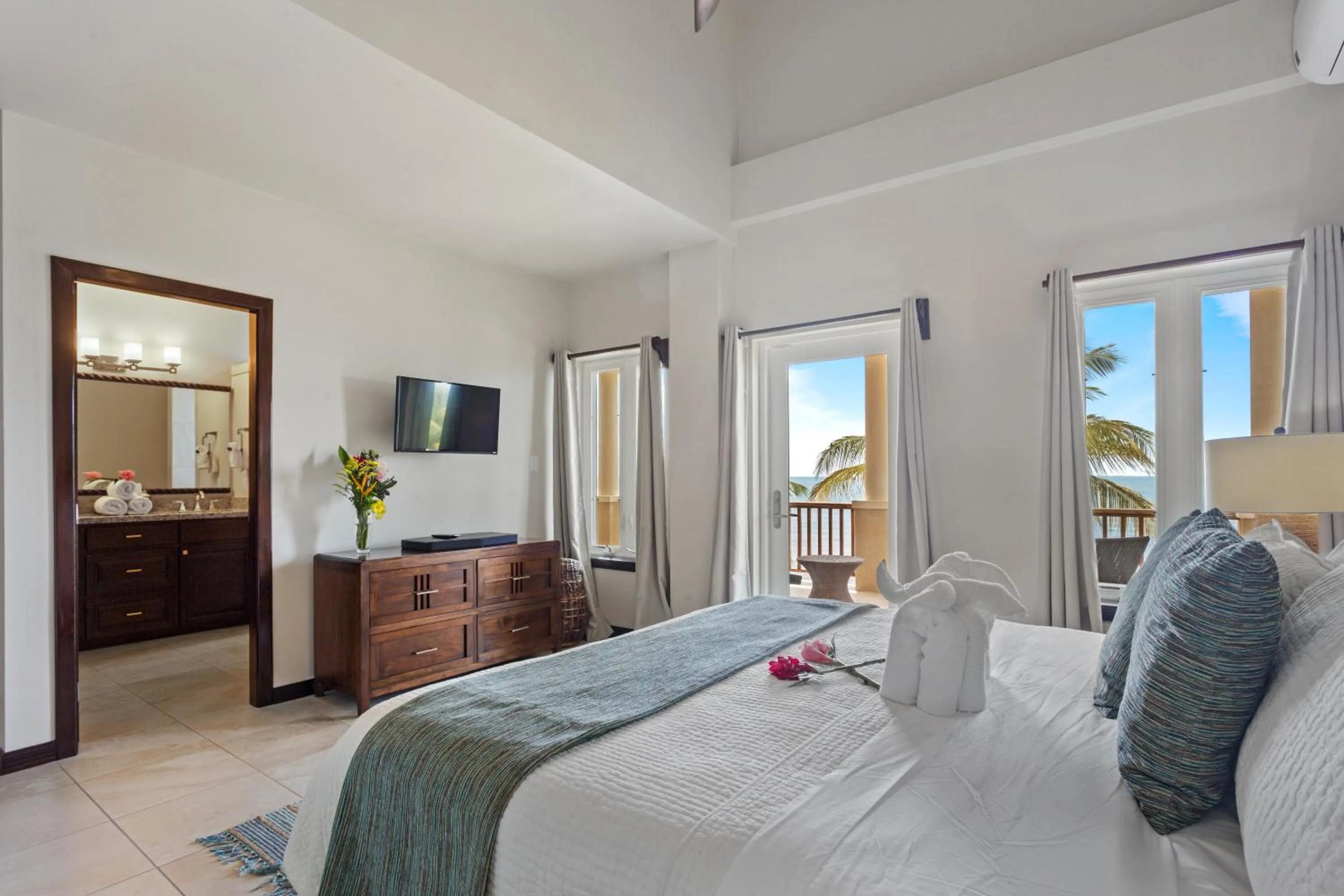 Bedroom, Bed in Sirenian Bay Resort -Villas & All Inclusive Bungalows