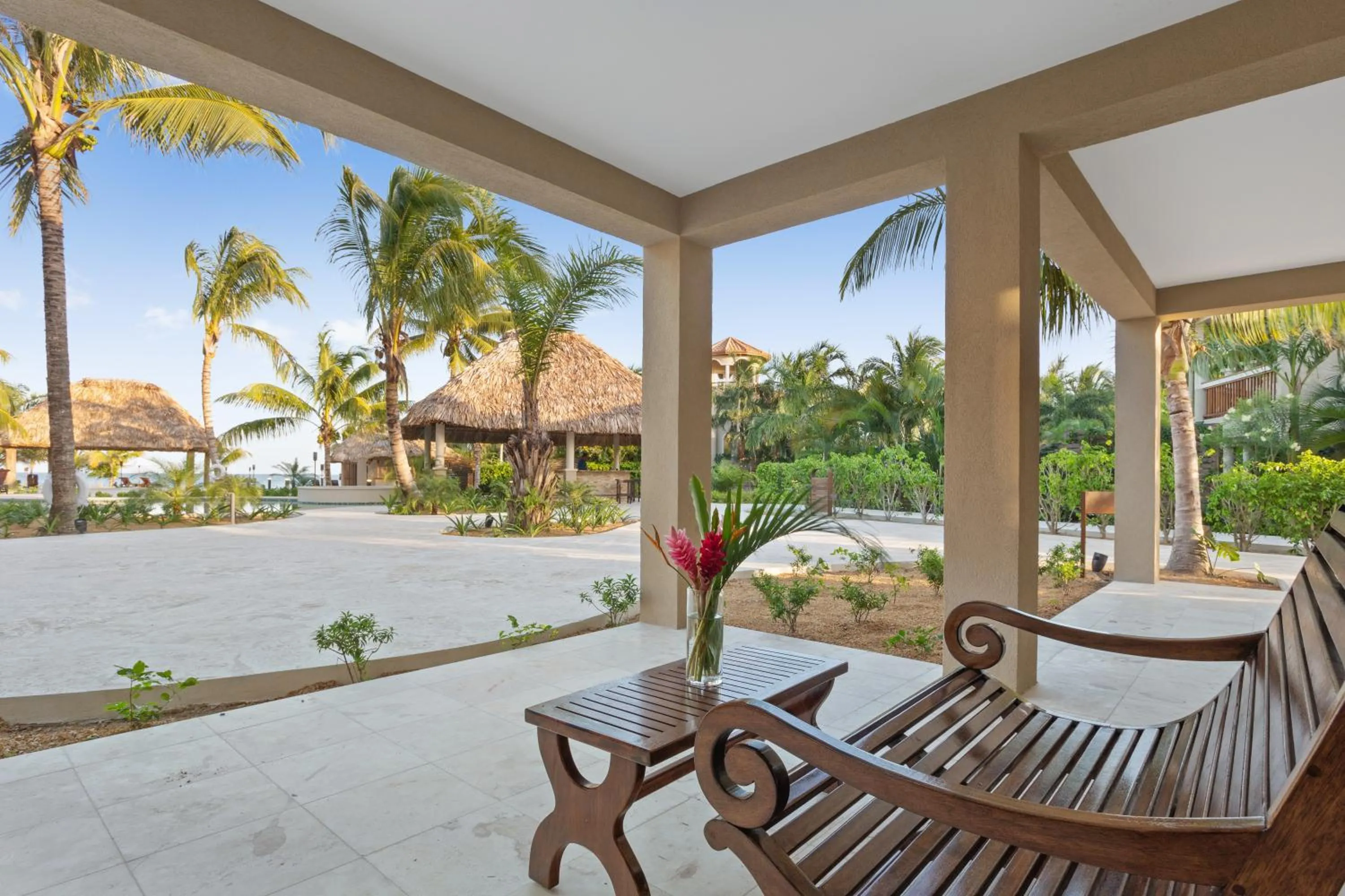 Patio in Sirenian Bay Resort -Villas & All Inclusive Bungalows