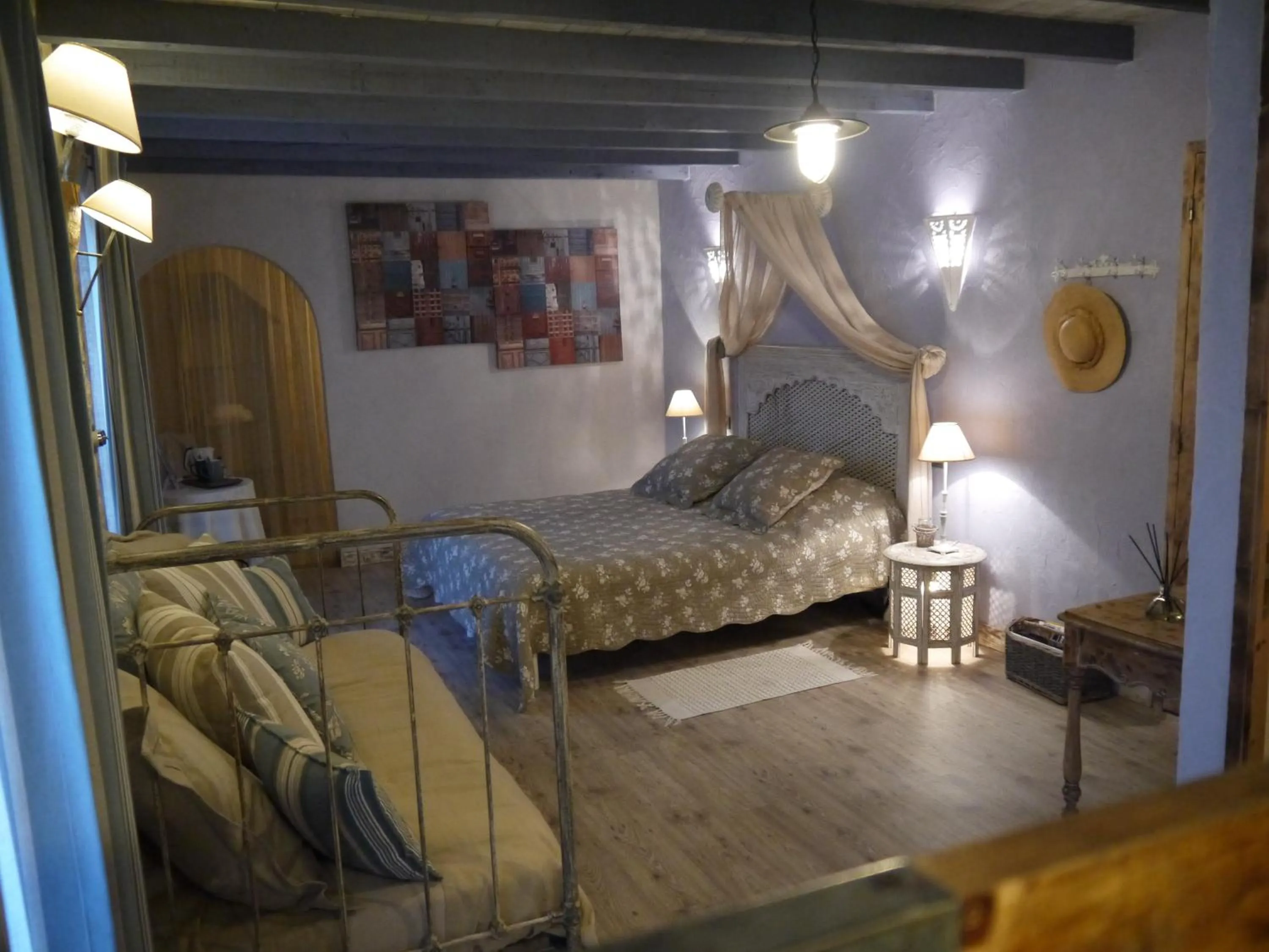 Photo of the whole room, Bed in Chambres d'Hôtes Domaine de Beunes