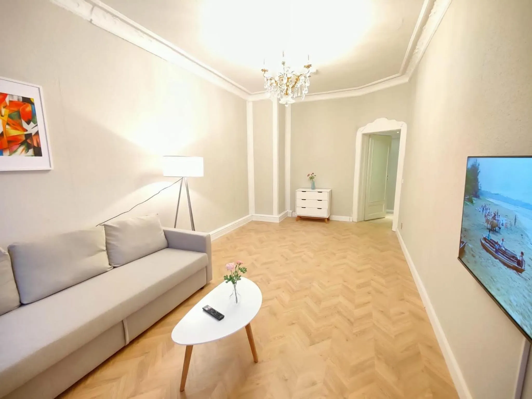 Living room in Zollikof Aparts - Sauna & Studioapartments