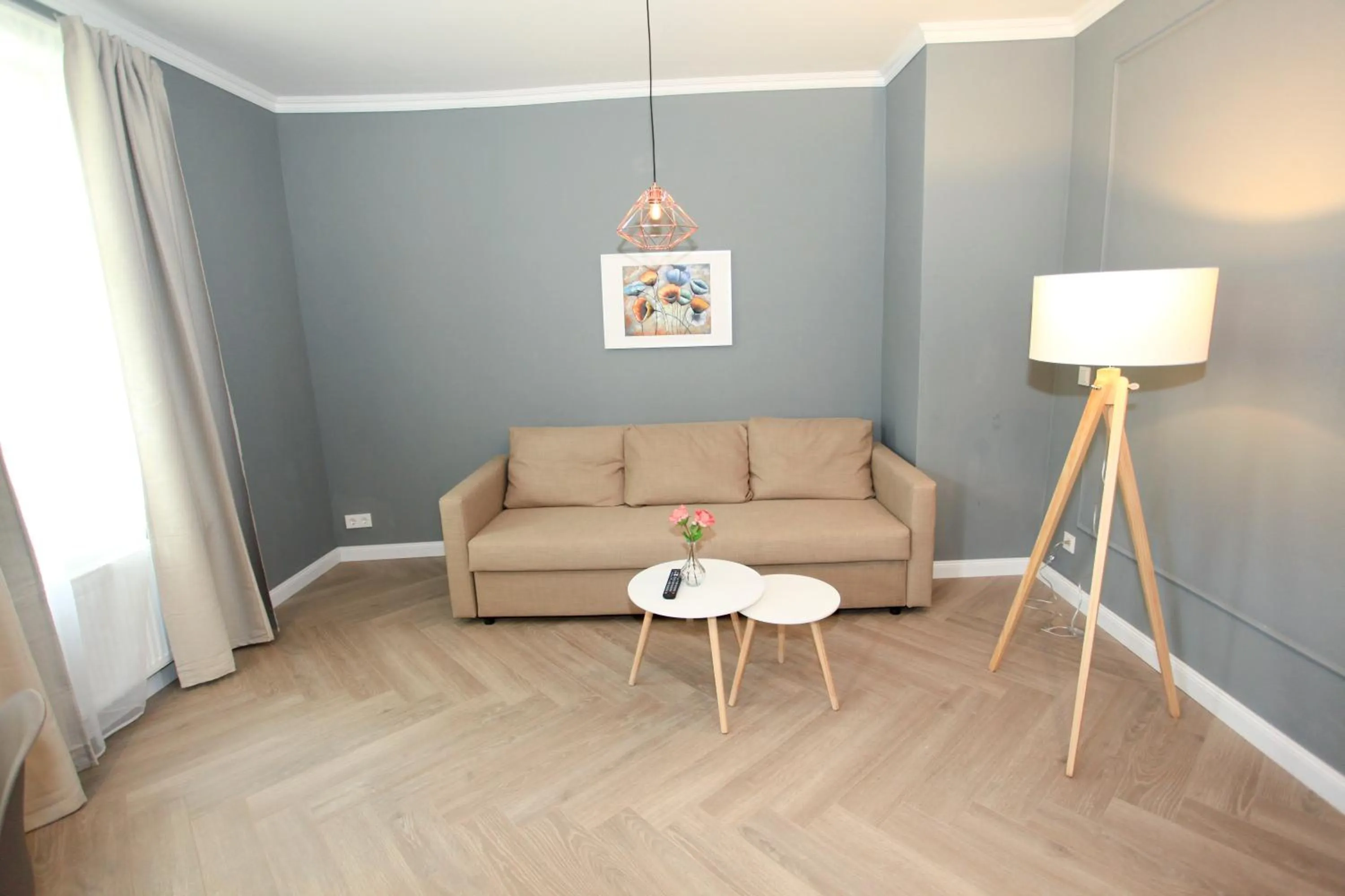 Living room in Zollikof Aparts - Sauna & Studioapartments