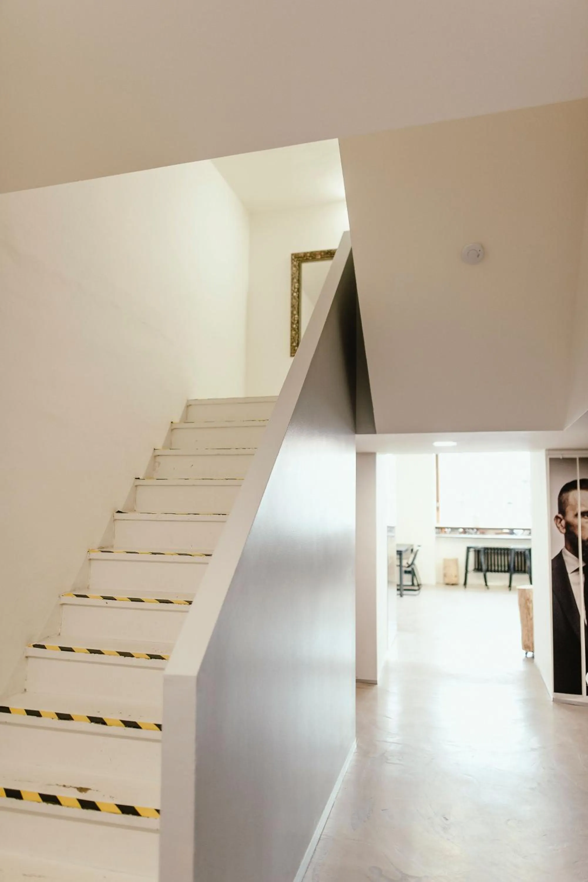 Decorative detail in Wake Up Wellness Hostel