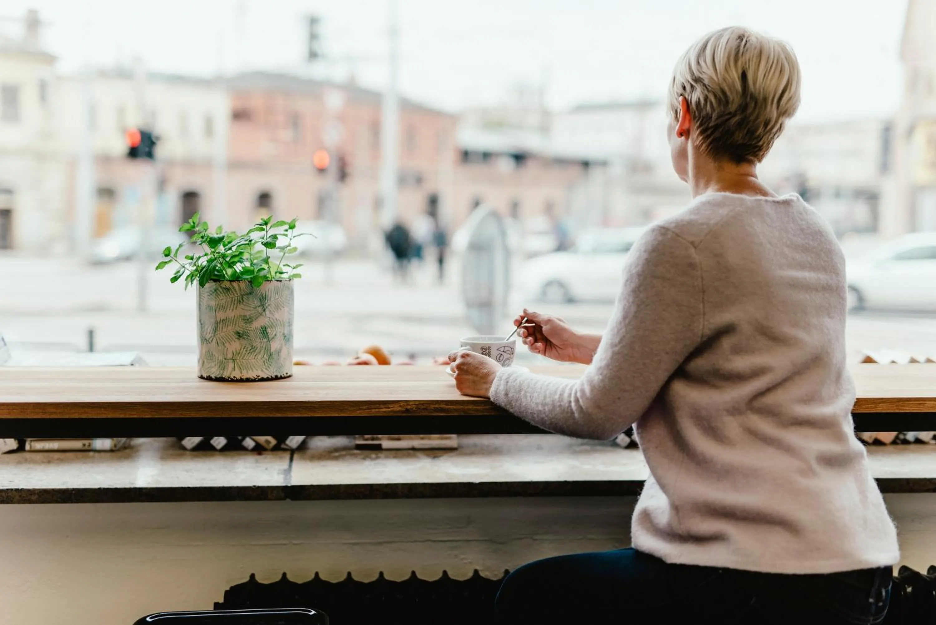 Decorative detail in Wake Up Wellness Hostel