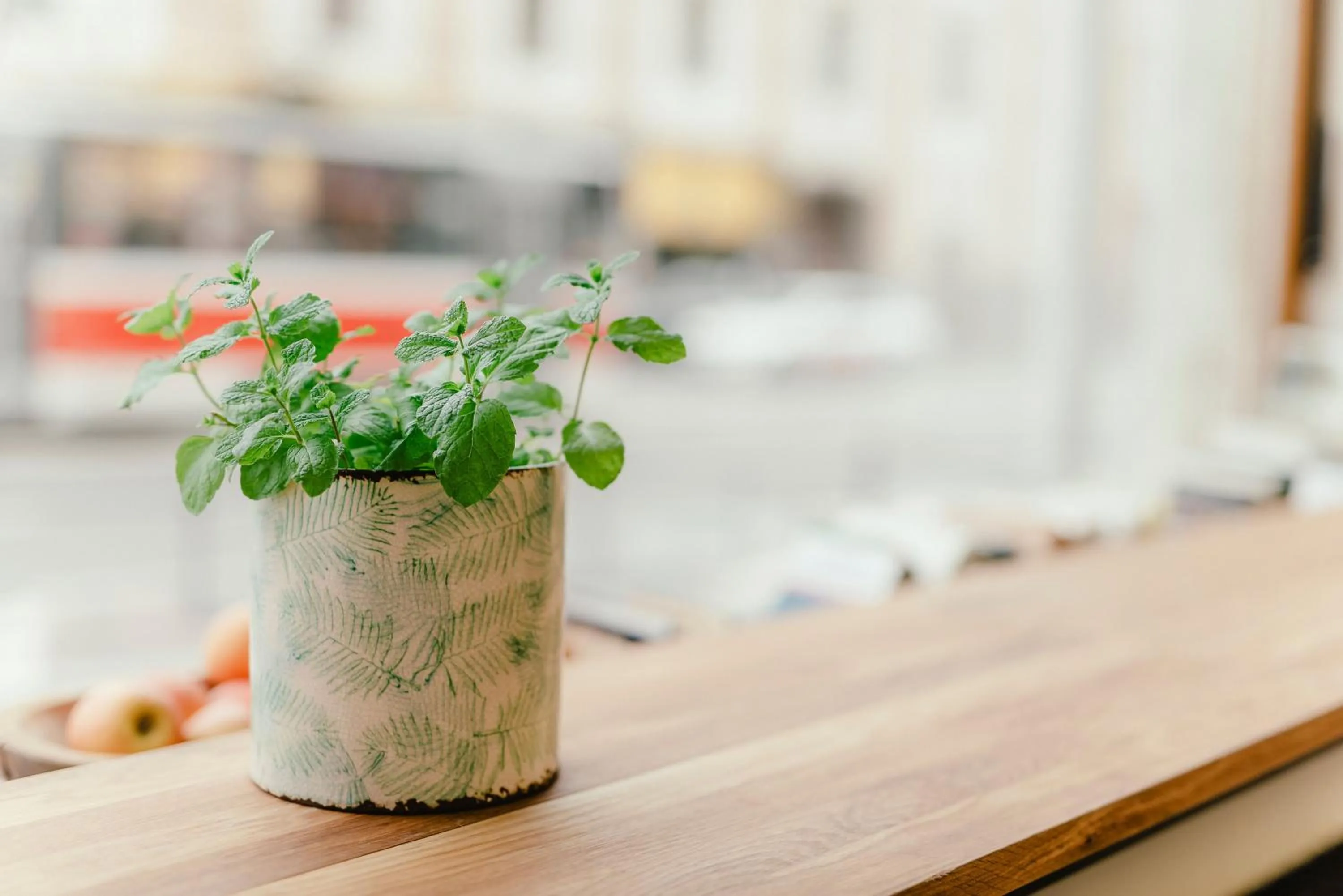 Decorative detail in Wake Up Wellness Hostel