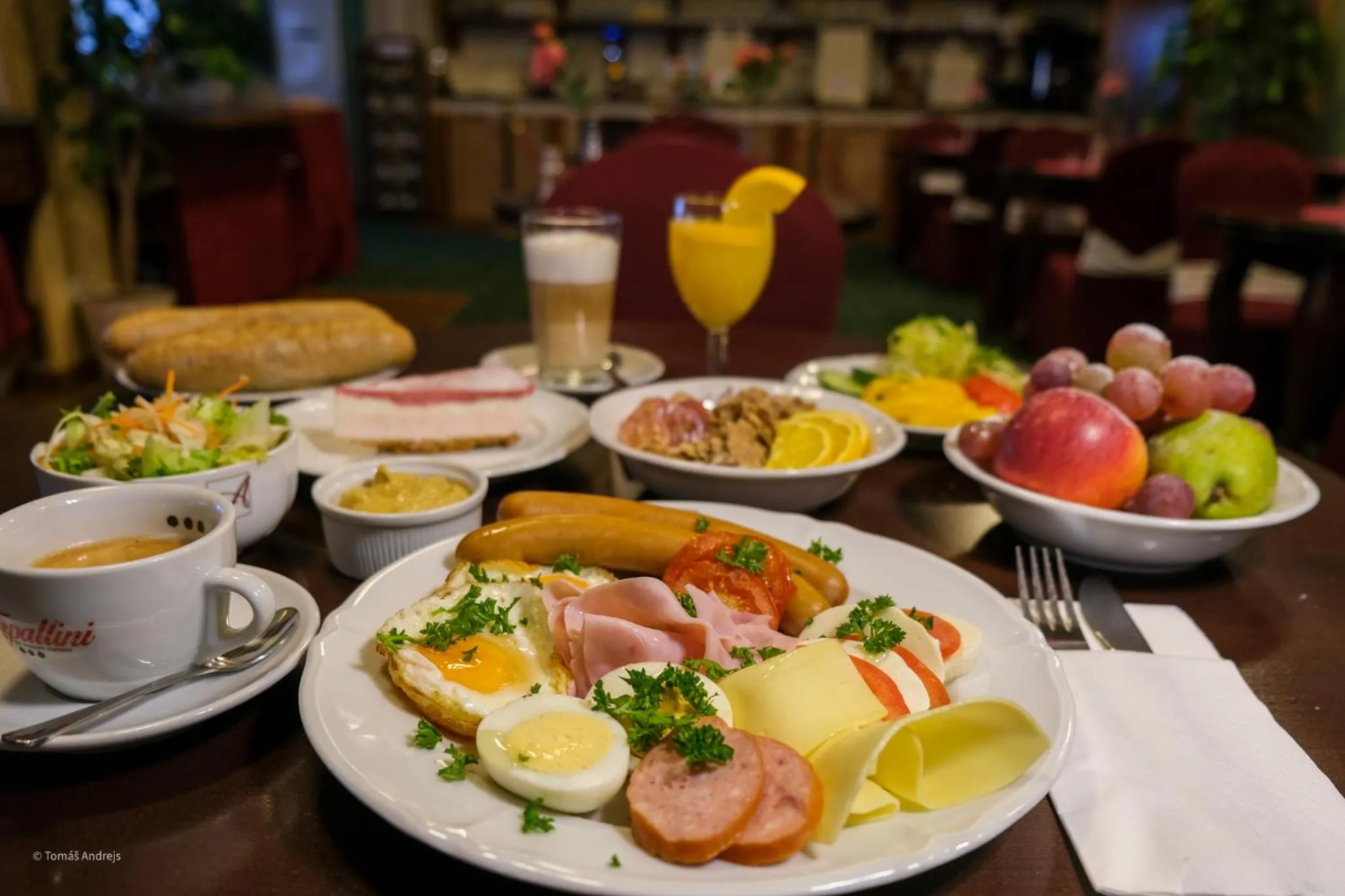 Breakfast in Hotel Tommy Wellness & Spa