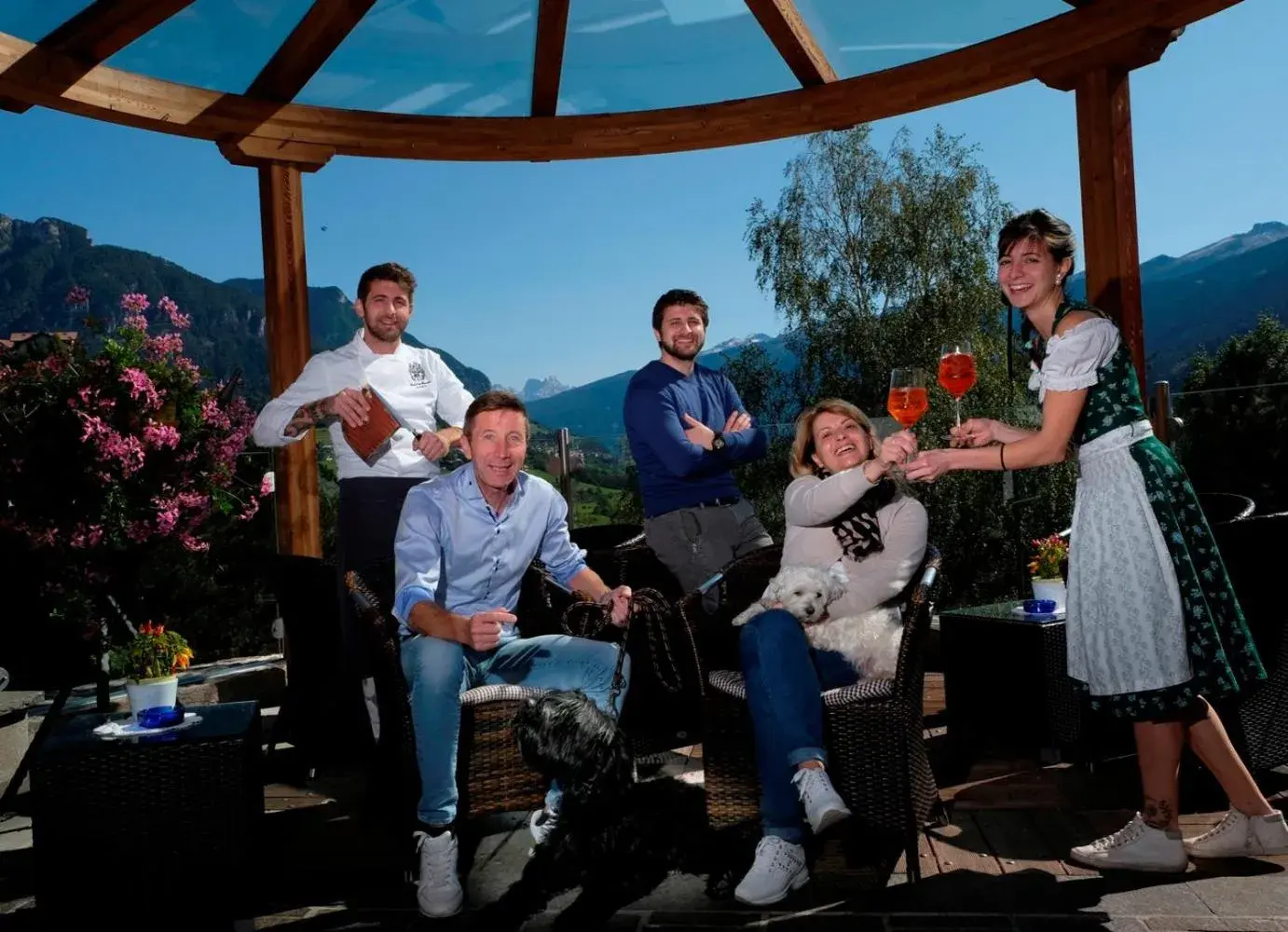 Facade/entrance in La Roccia Wellness Hotel Facade/entrance in La Roccia Wellness Hotel