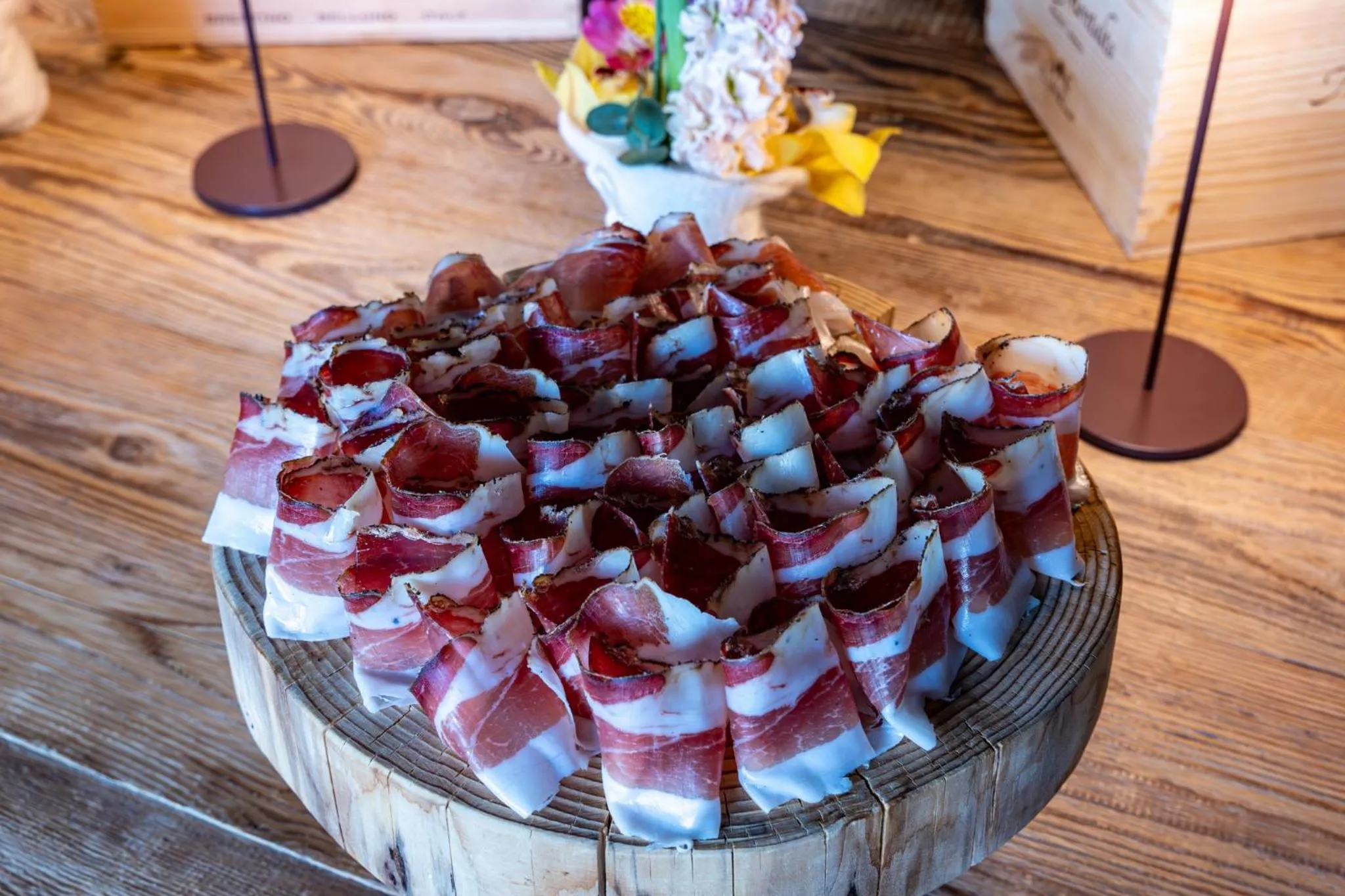 Food in La Roccia Wellness Hotel