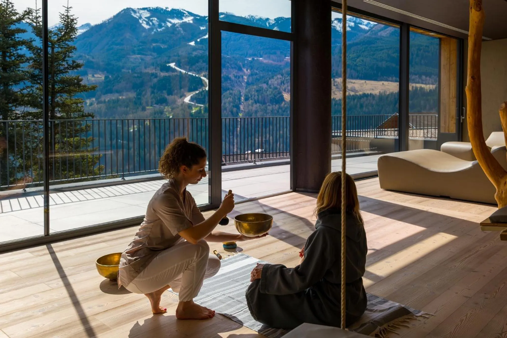 Spa and wellness centre/facilities in La Roccia Wellness Hotel