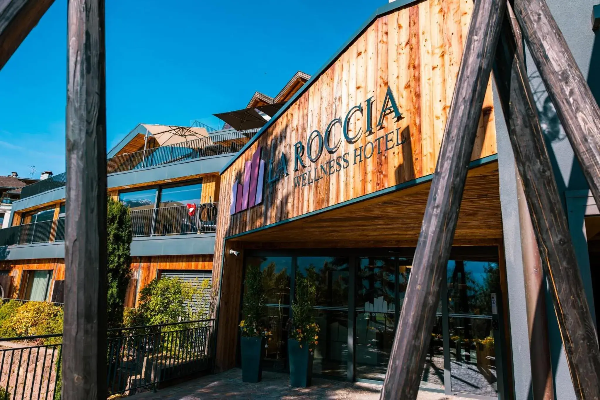 Property building in La Roccia Wellness Hotel Property building in La Roccia Wellness Hotel