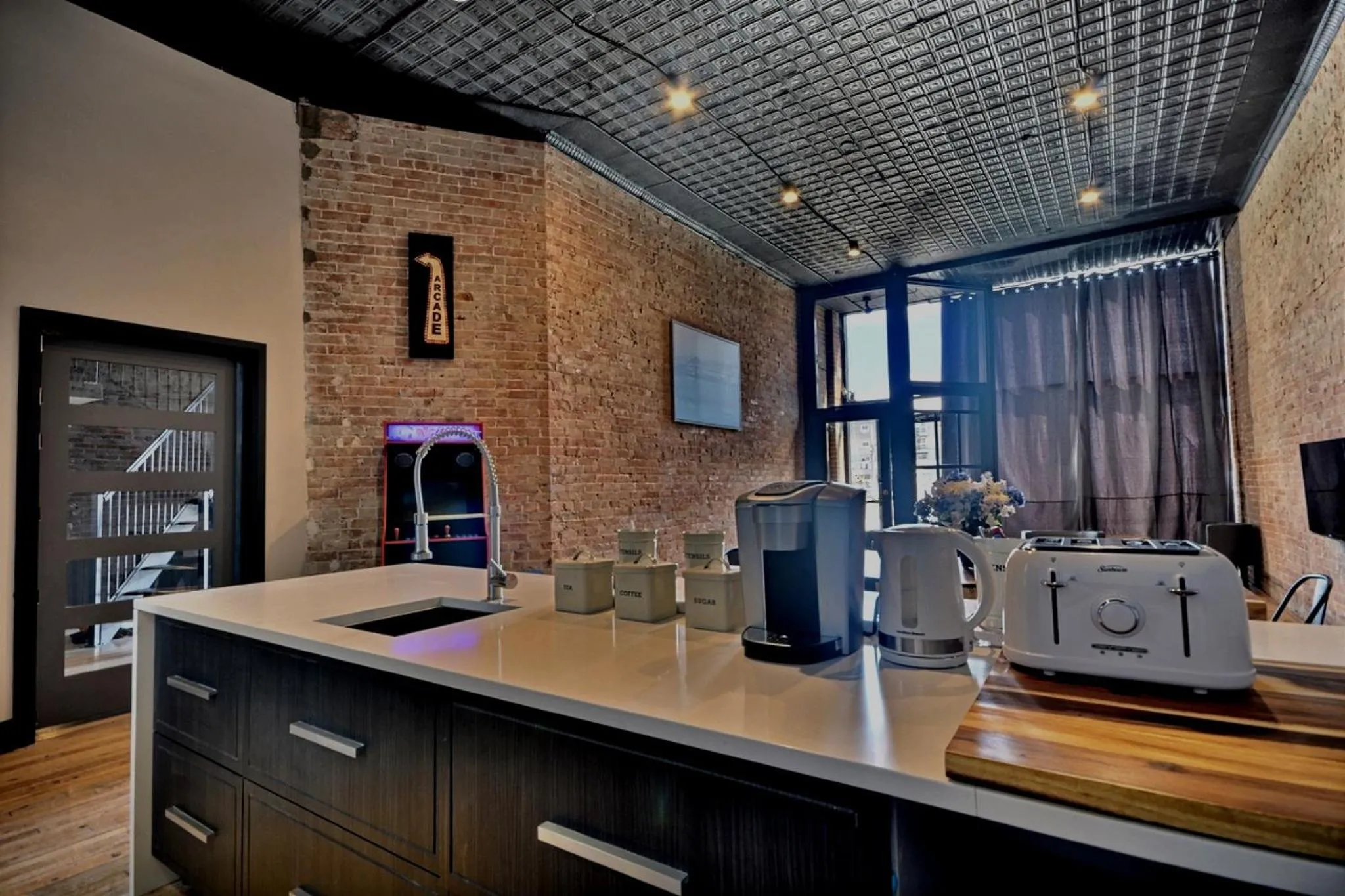 Communal kitchen in Zens Inn