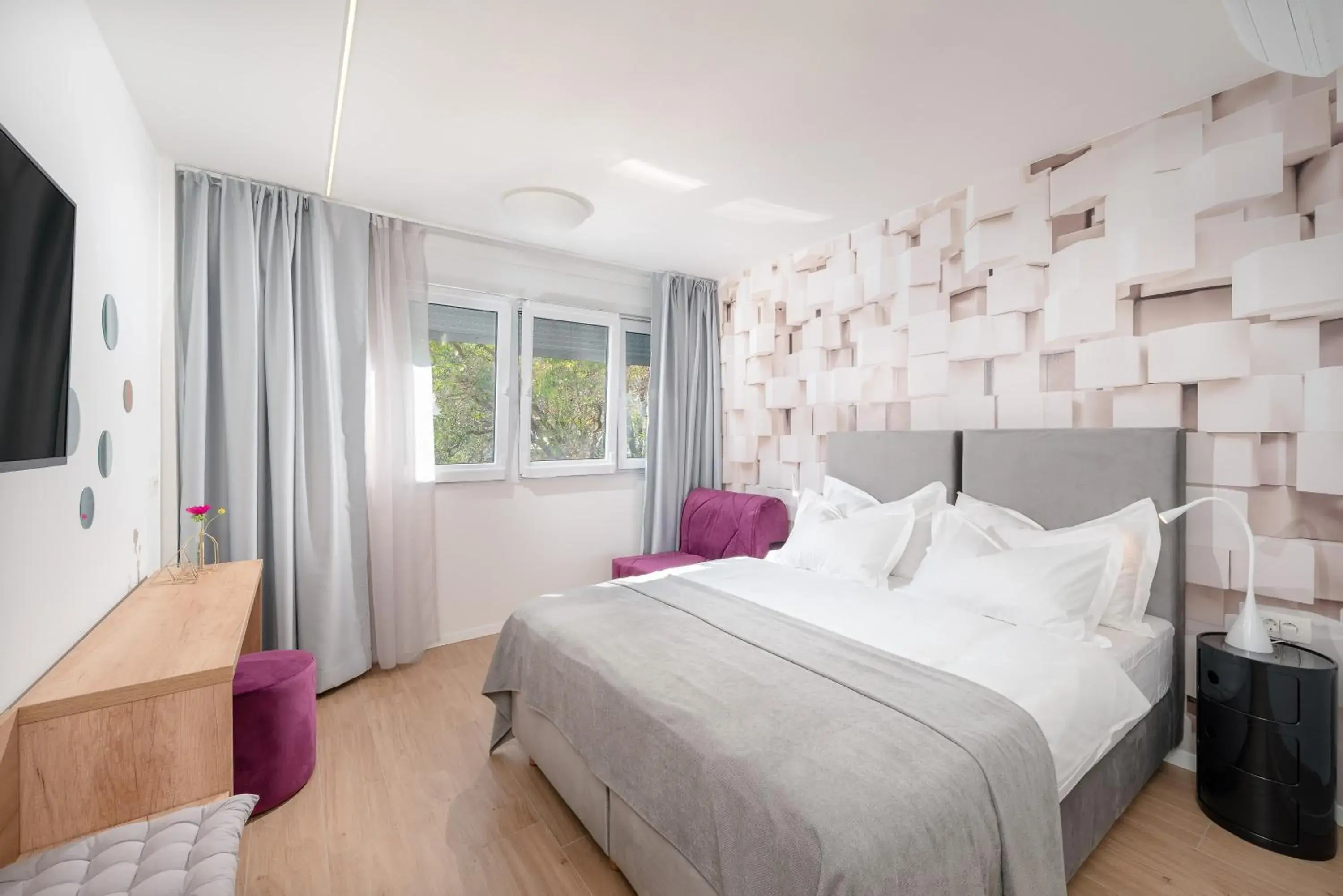 Seating area, Bed in Skaline Luxury rooms Split Seating area, Bed in Skaline Luxury rooms Split