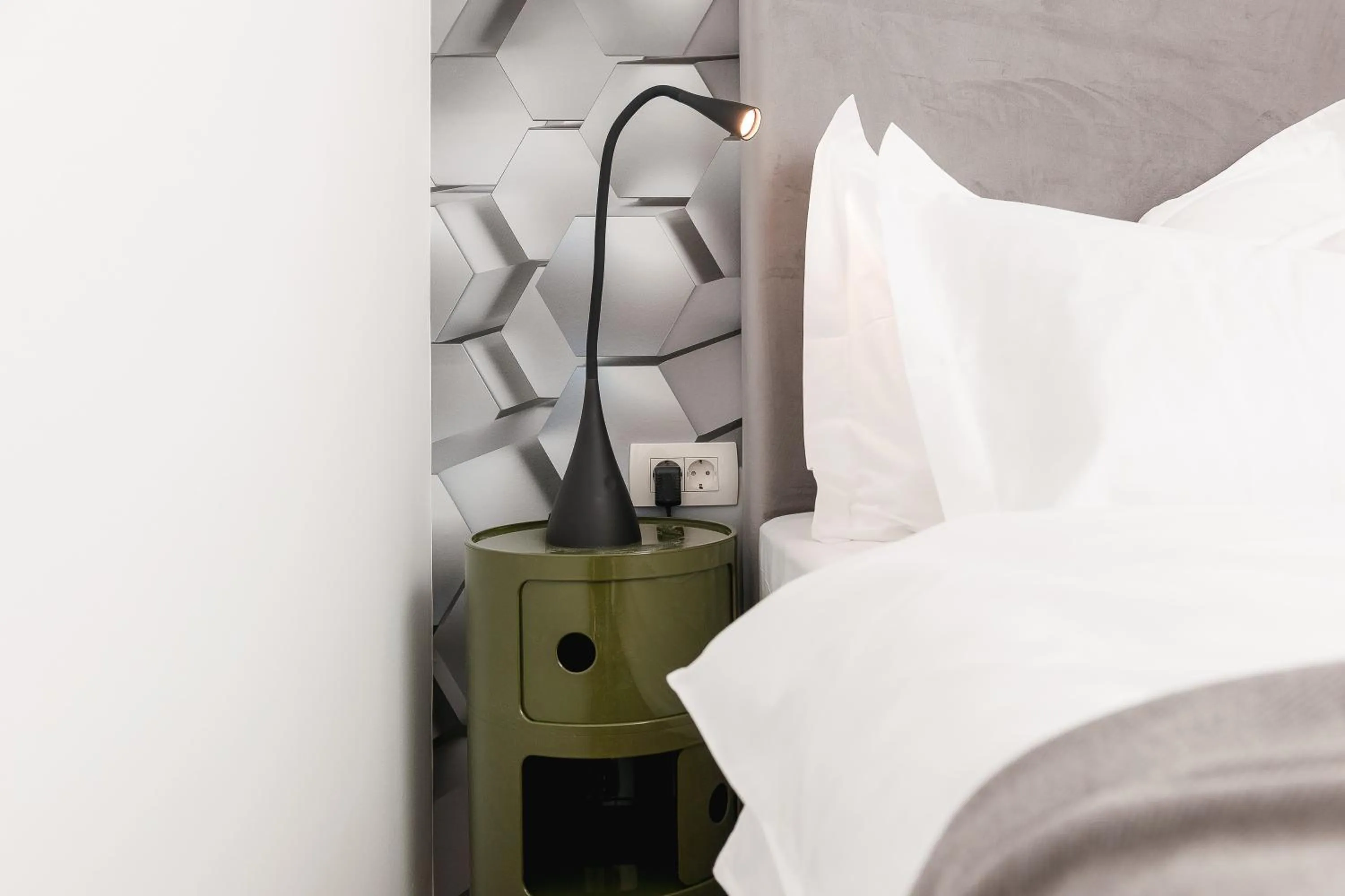 Decorative detail, Bed in Skaline Luxury rooms Split