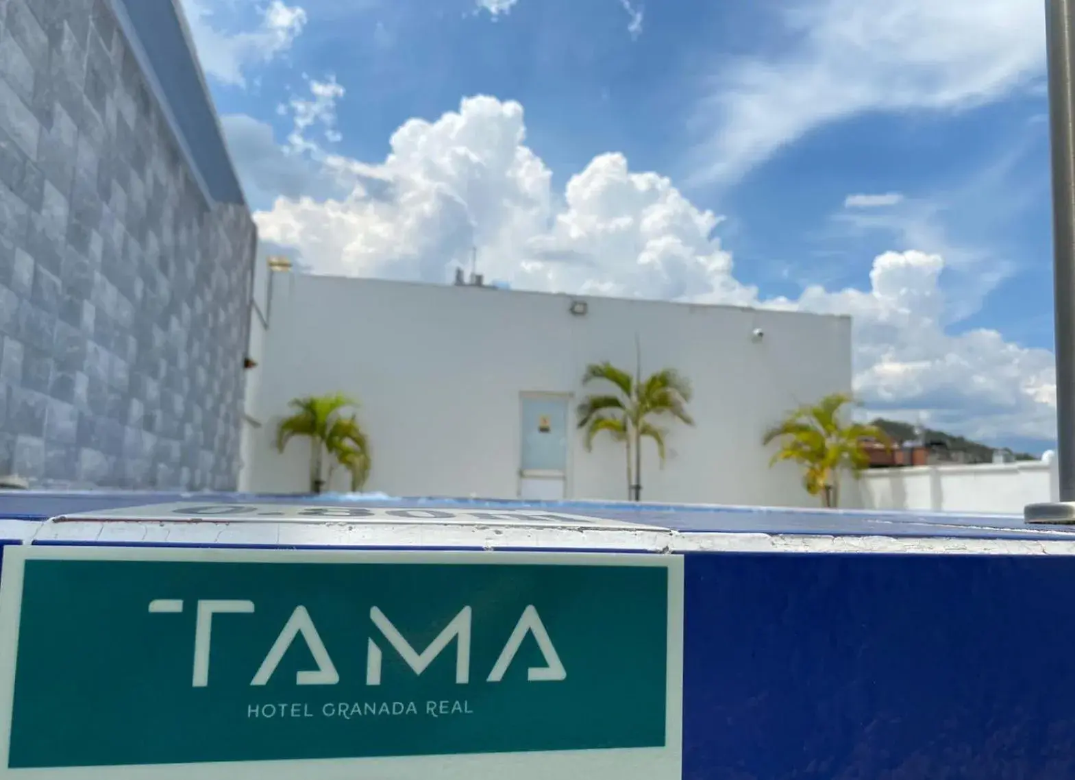 Pool view in TAMA Hotel Granada Real Cali Pool view in TAMA Hotel Granada Real Cali