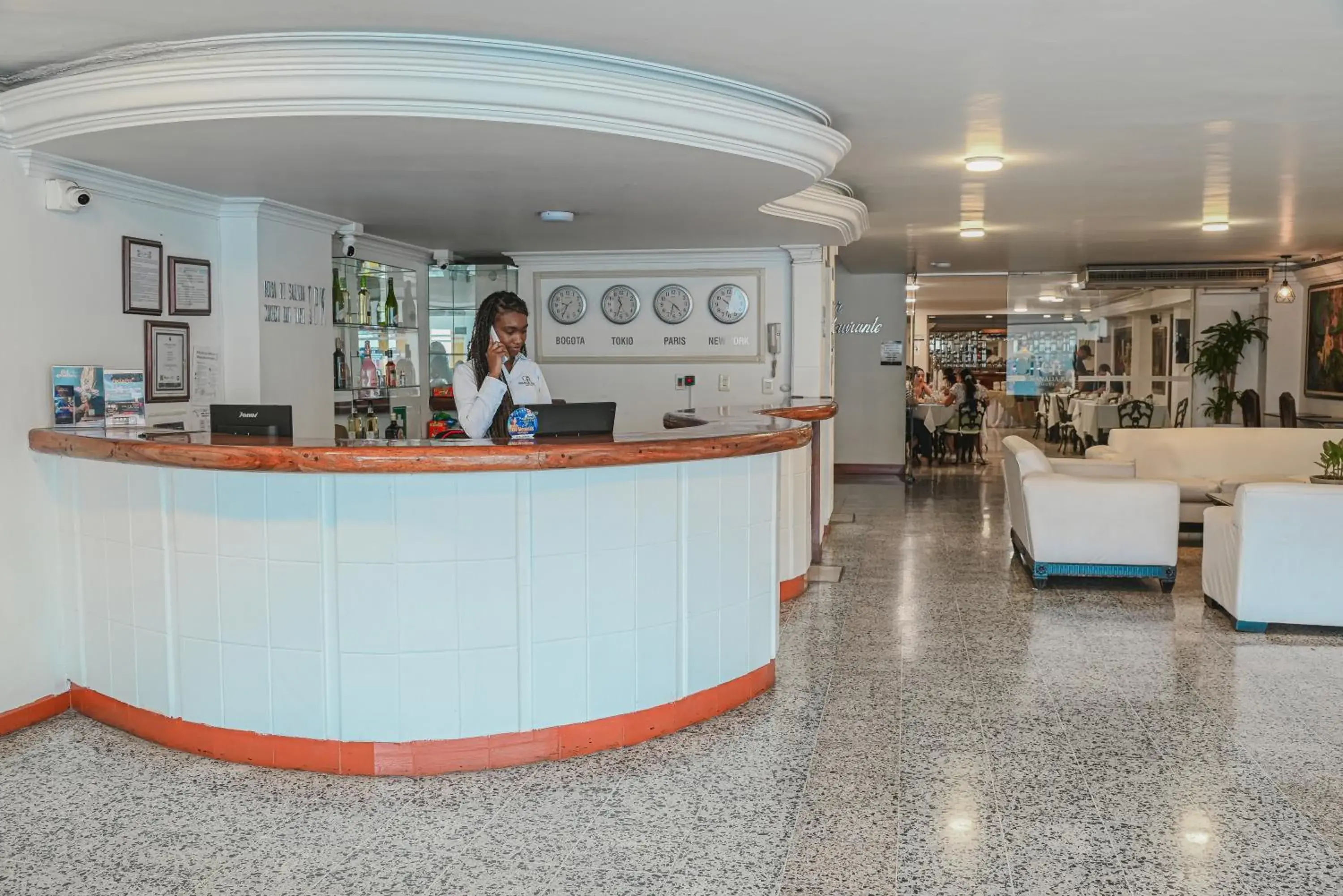 Lobby or reception in TAMA Hotel Granada Real Cali Lobby or reception in TAMA Hotel Granada Real Cali