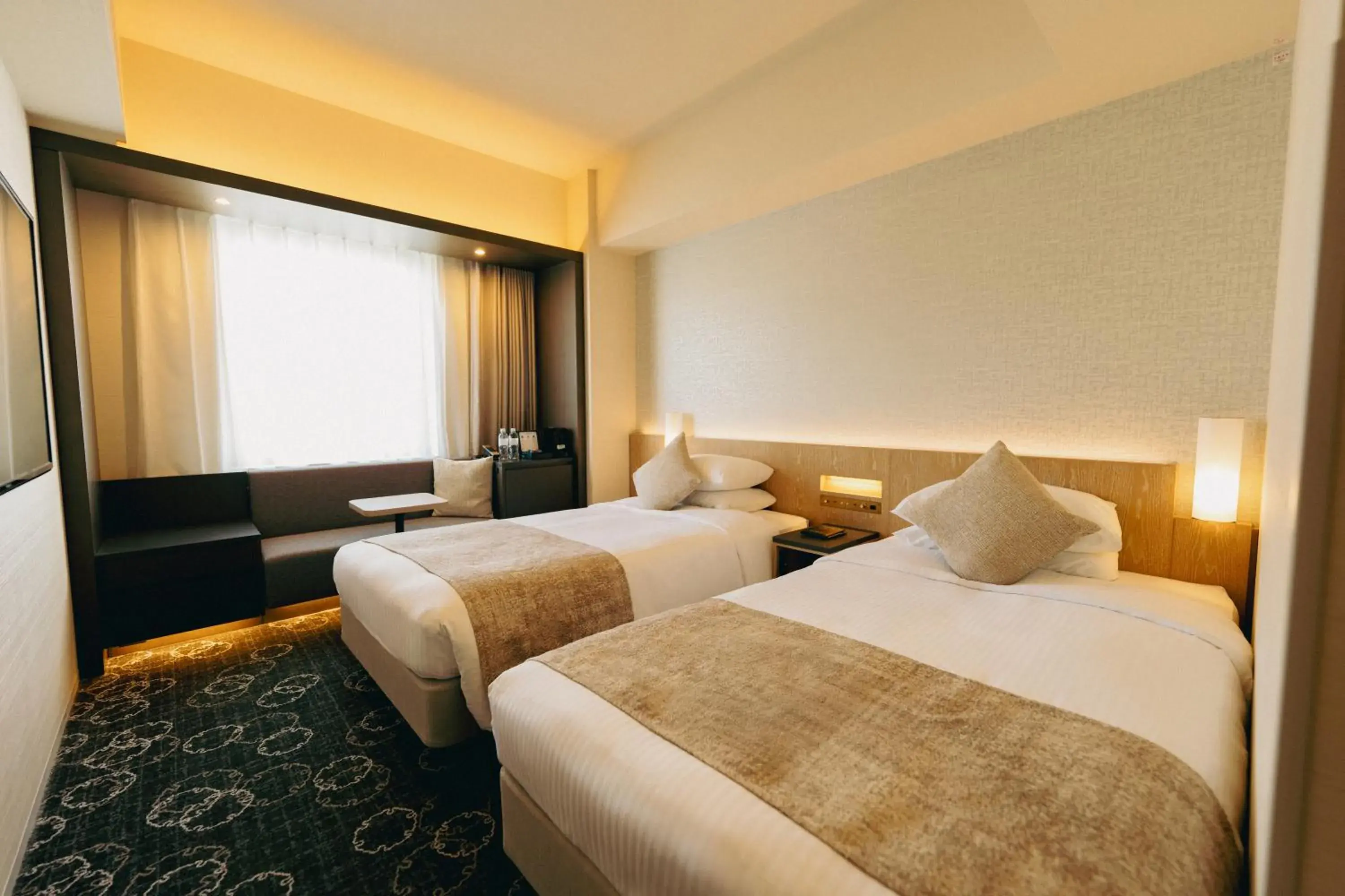 Moderate Twin Room - Non-Smoking in Hotel JAL City Sapporo Nakajima Park Moderate Twin Room - Non-Smoking in Hotel JAL City Sapporo Nakajima Park