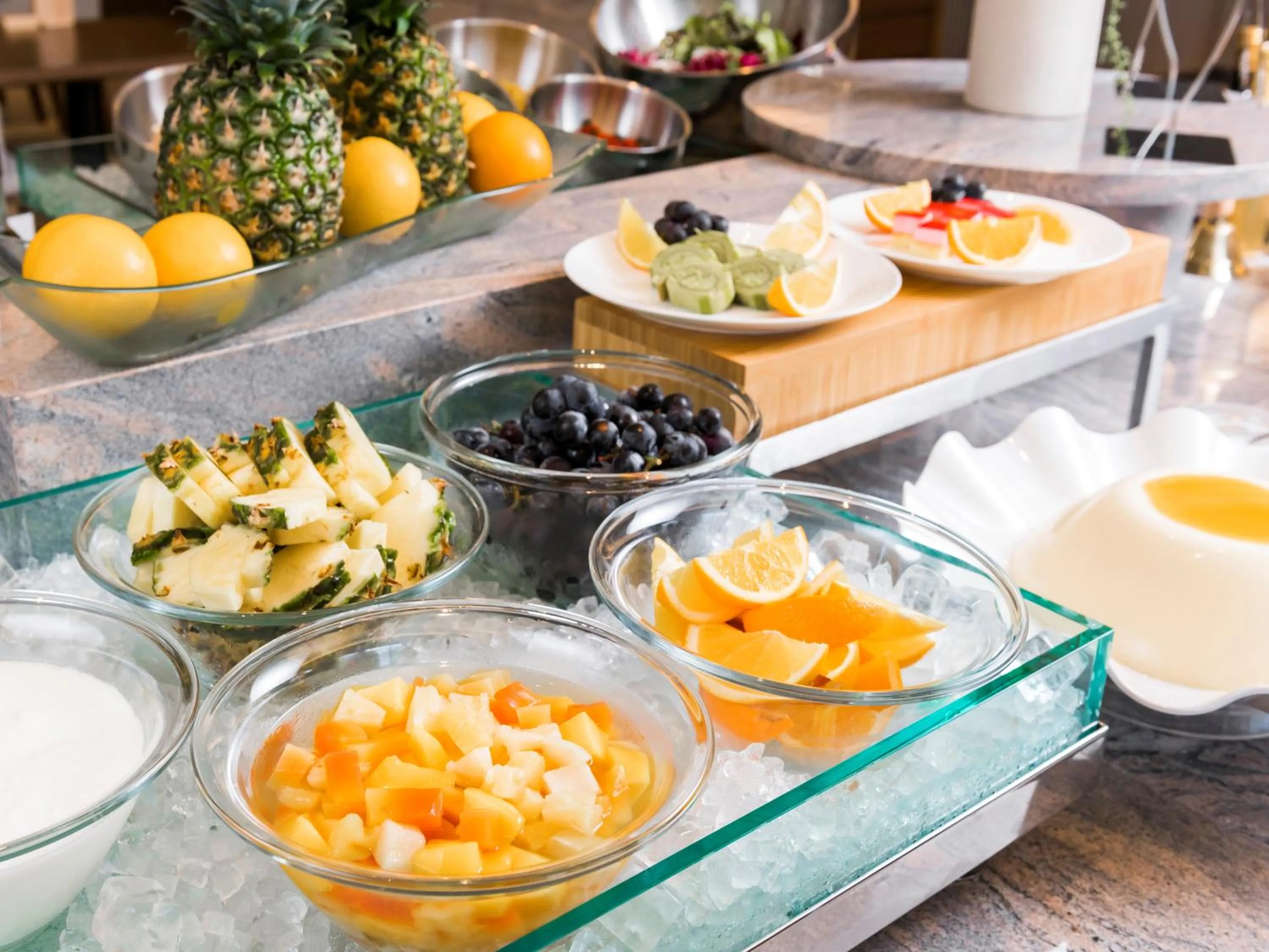 Breakfast in Hotel JAL City Sapporo Nakajima Park