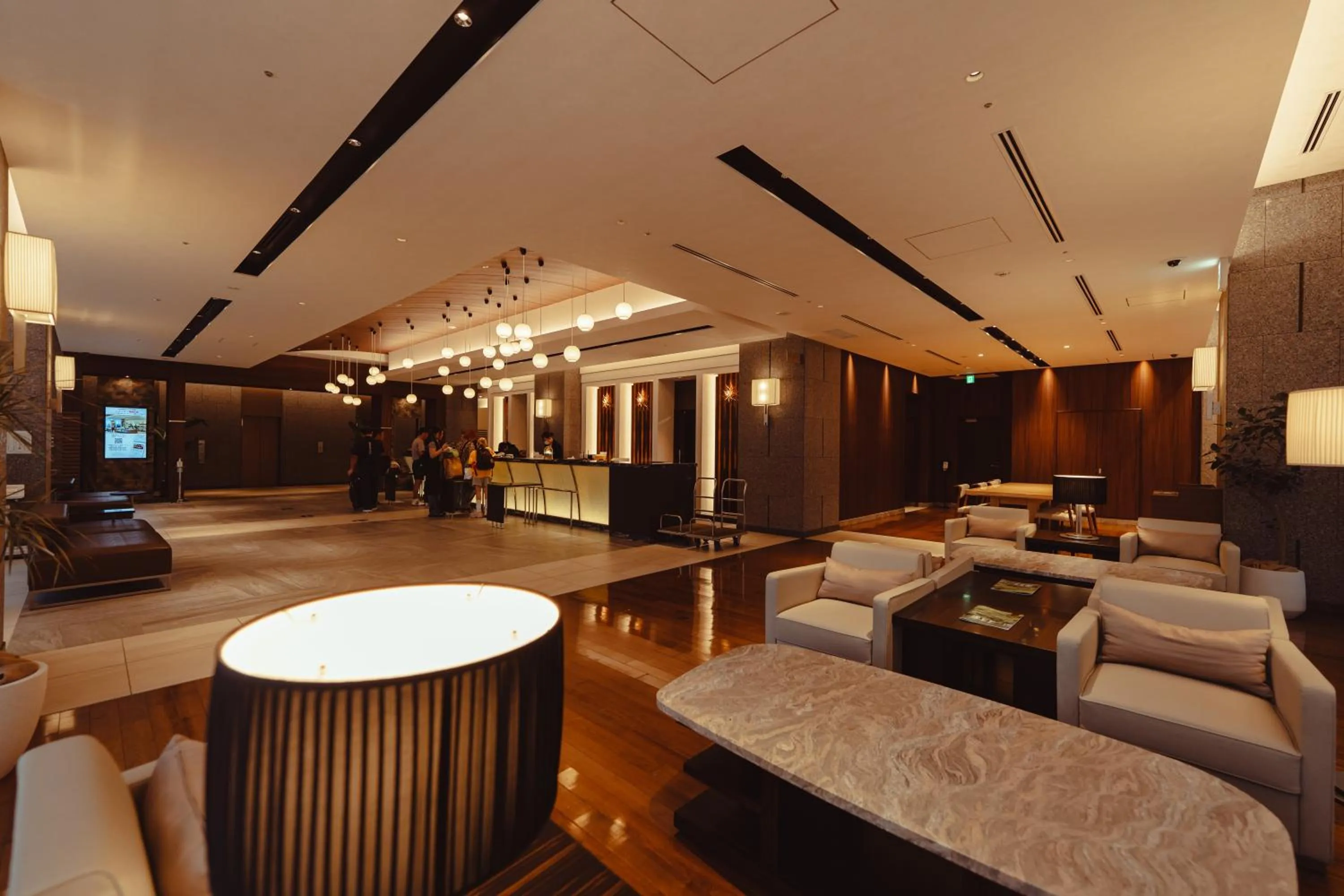 Lobby or reception in Hotel JAL City Sapporo Nakajima Park