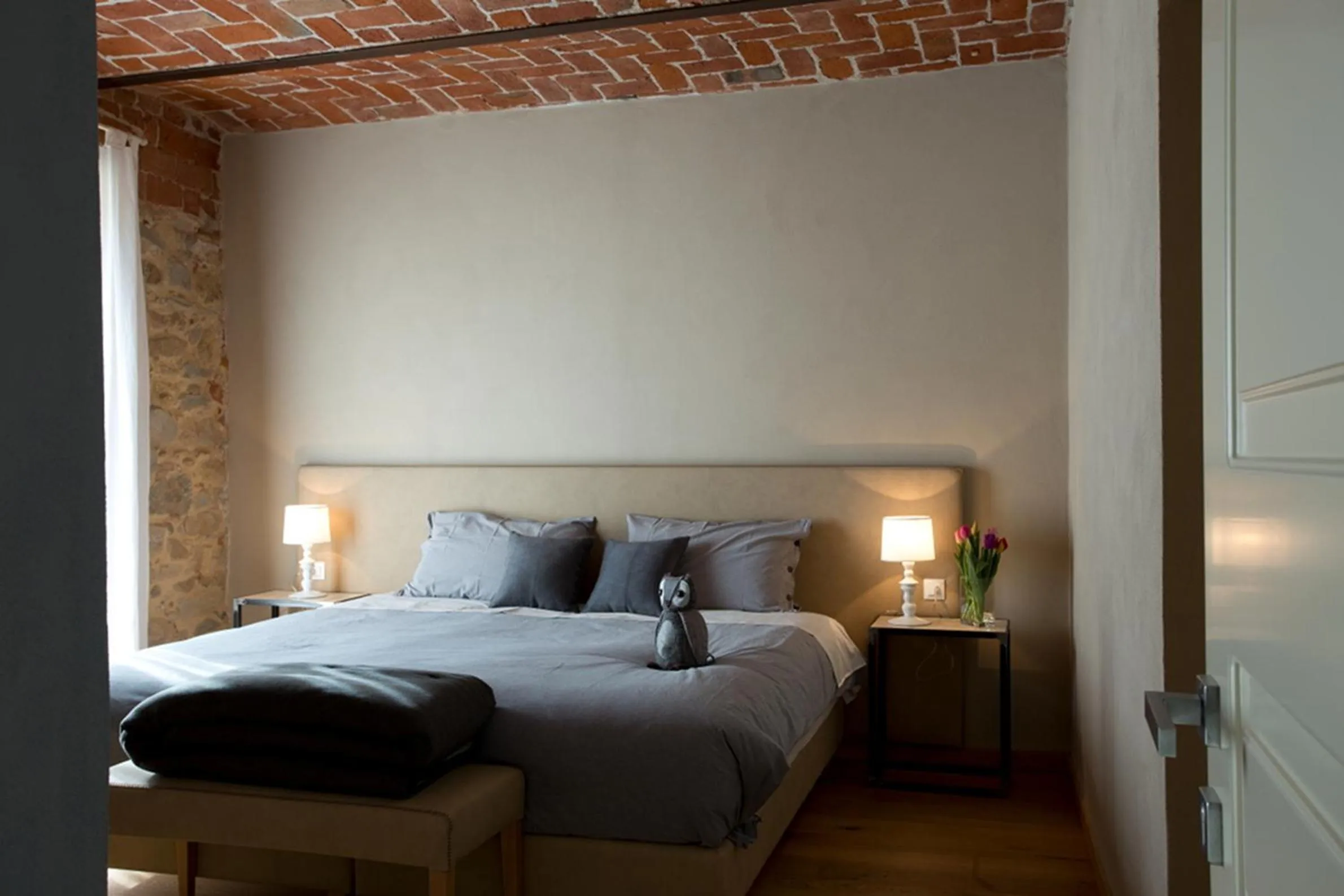 Photo of the whole room, Bed in Cascina Marcantonio