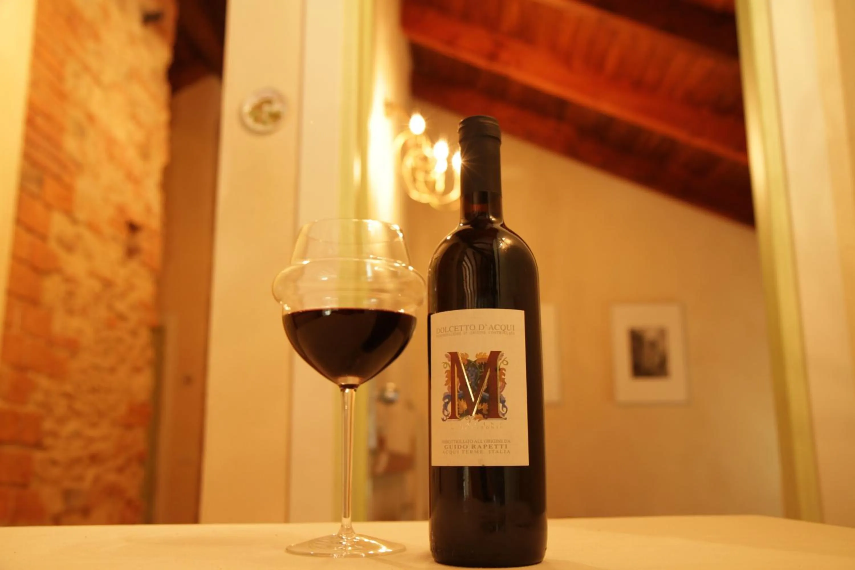 Alcoholic drinks in Cascina Marcantonio