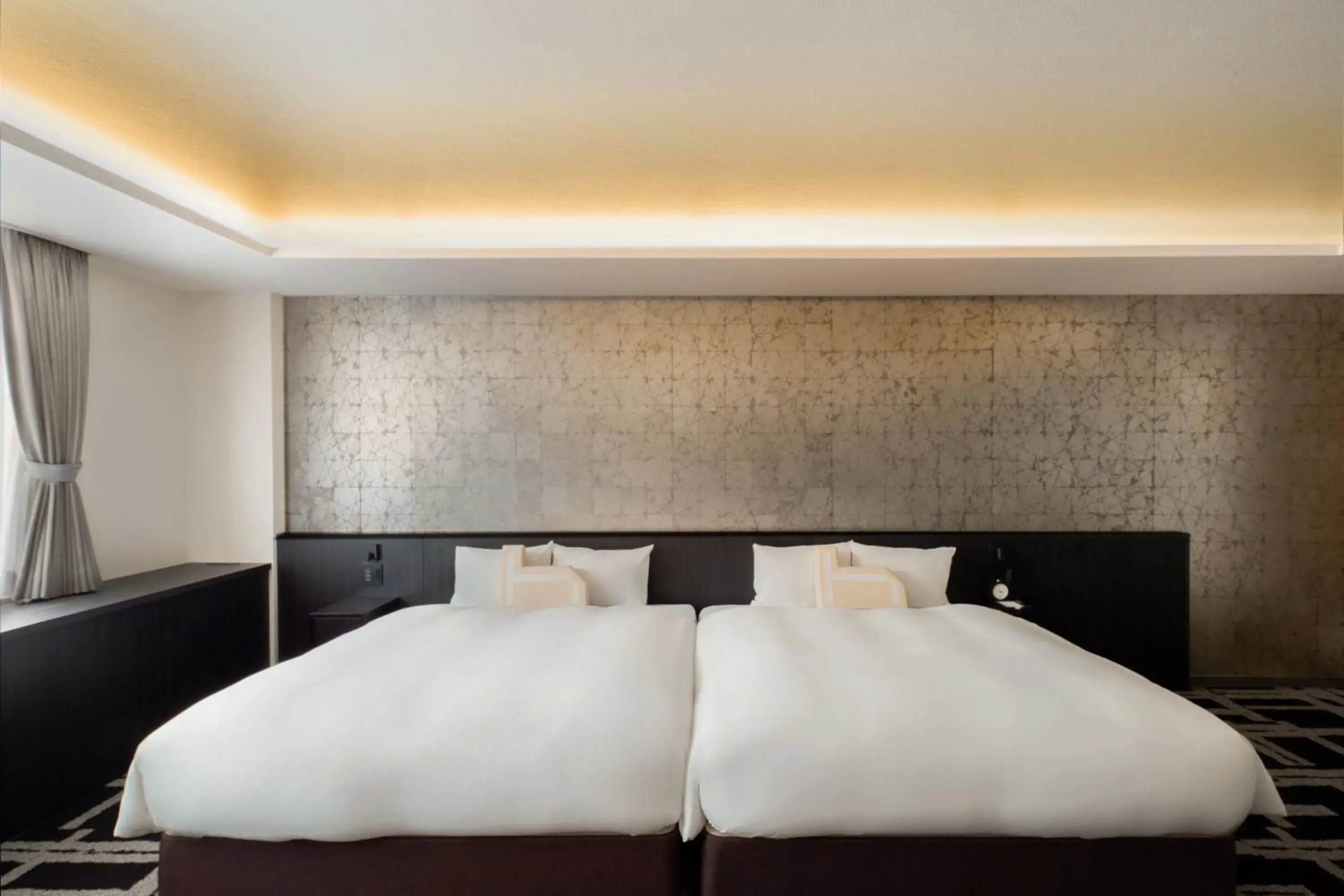 Bed in Homm Stay Nagi Sanjo Kyoto By Banyan Group Bed in Homm Stay Nagi Sanjo Kyoto By Banyan Group