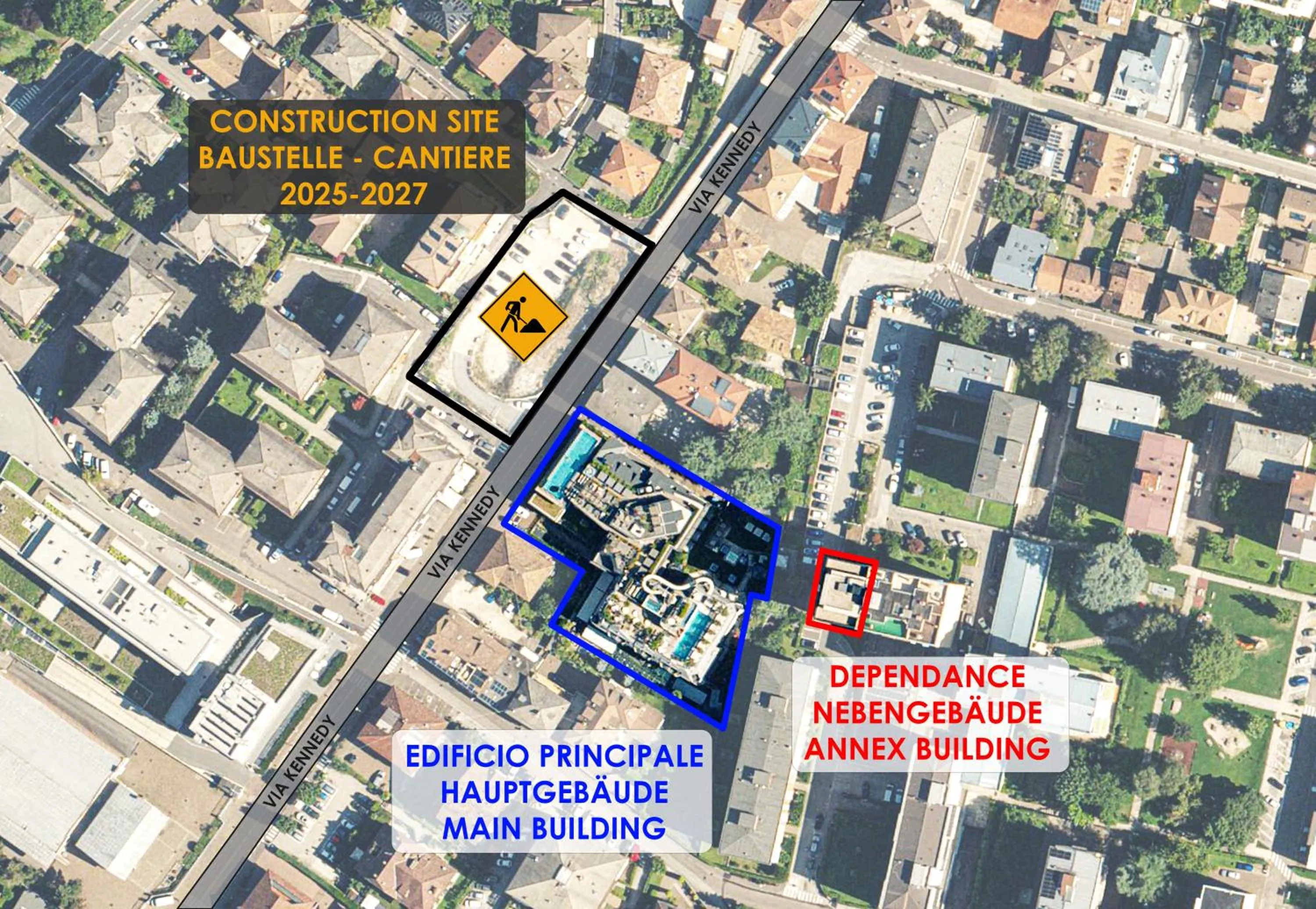 Property building in Hotel Ideal Park