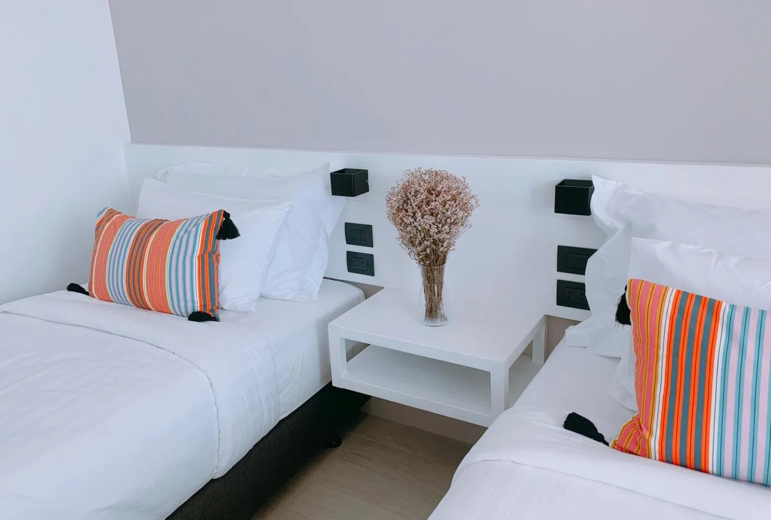 Bed in Blue Tao Beach Hotel - SHA Plus