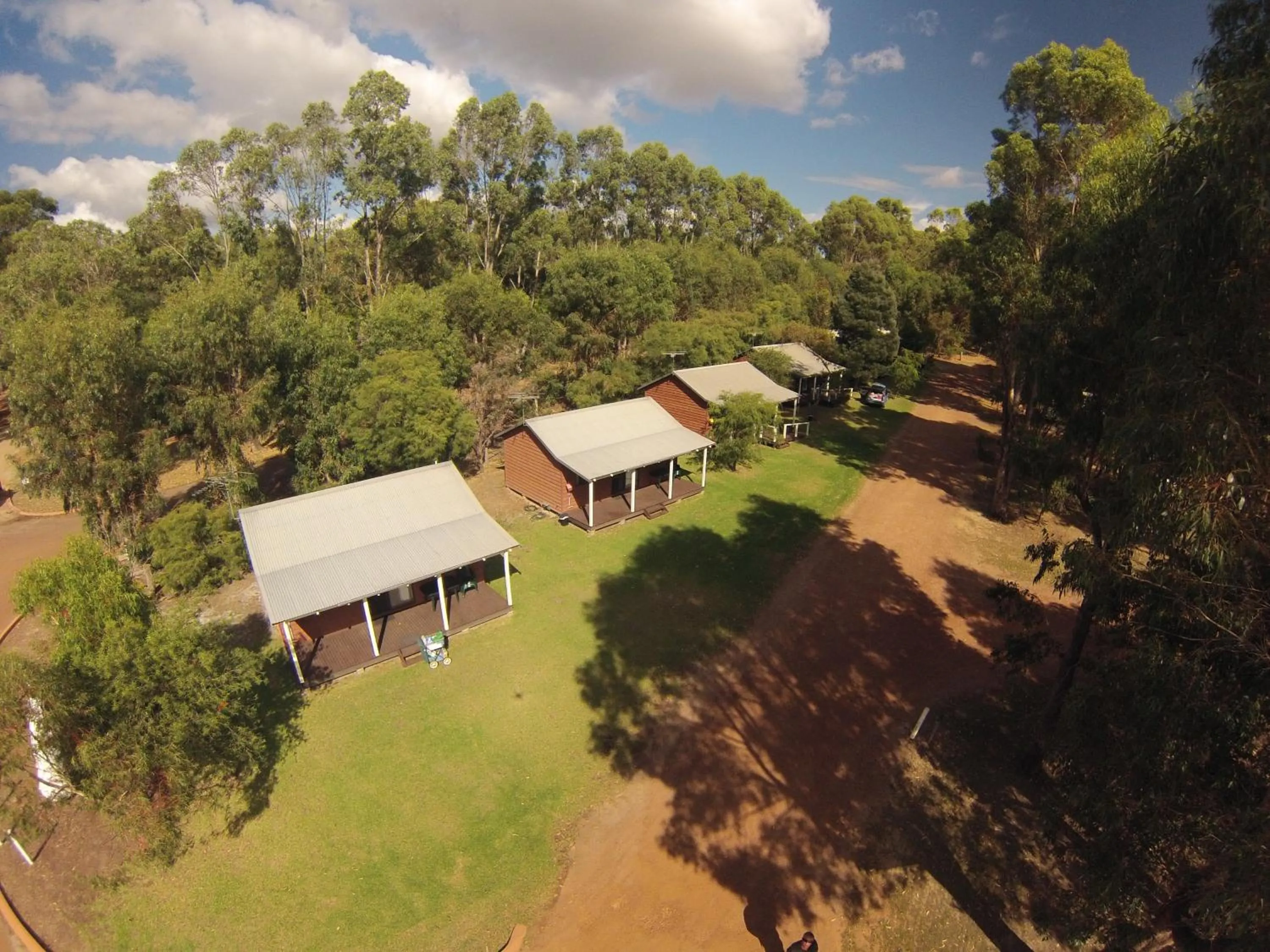 Natural landscape in BIG4 Taunton Farm