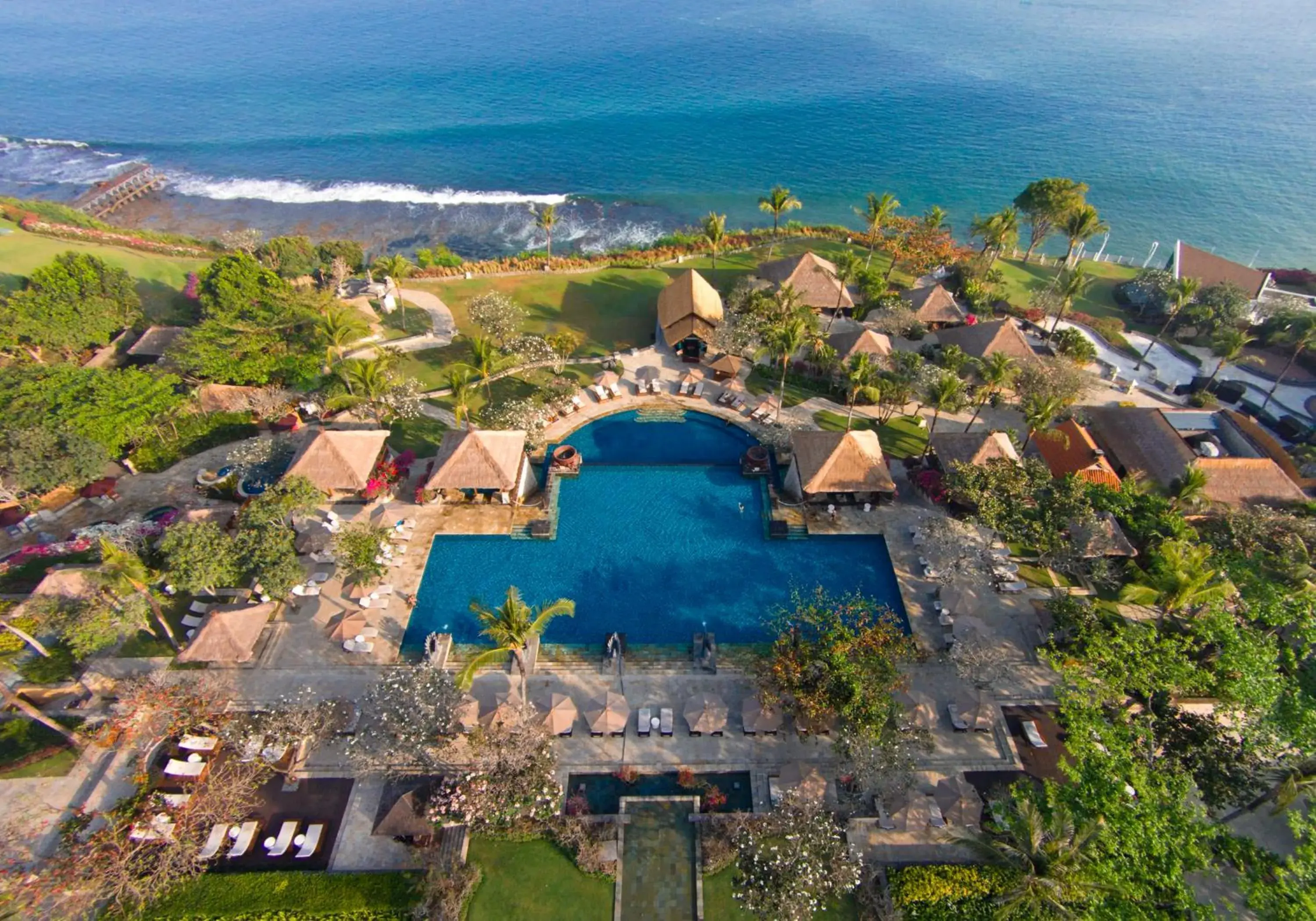 Bird's eye view in AYANA Resort Bali Bird's eye view in AYANA Resort Bali